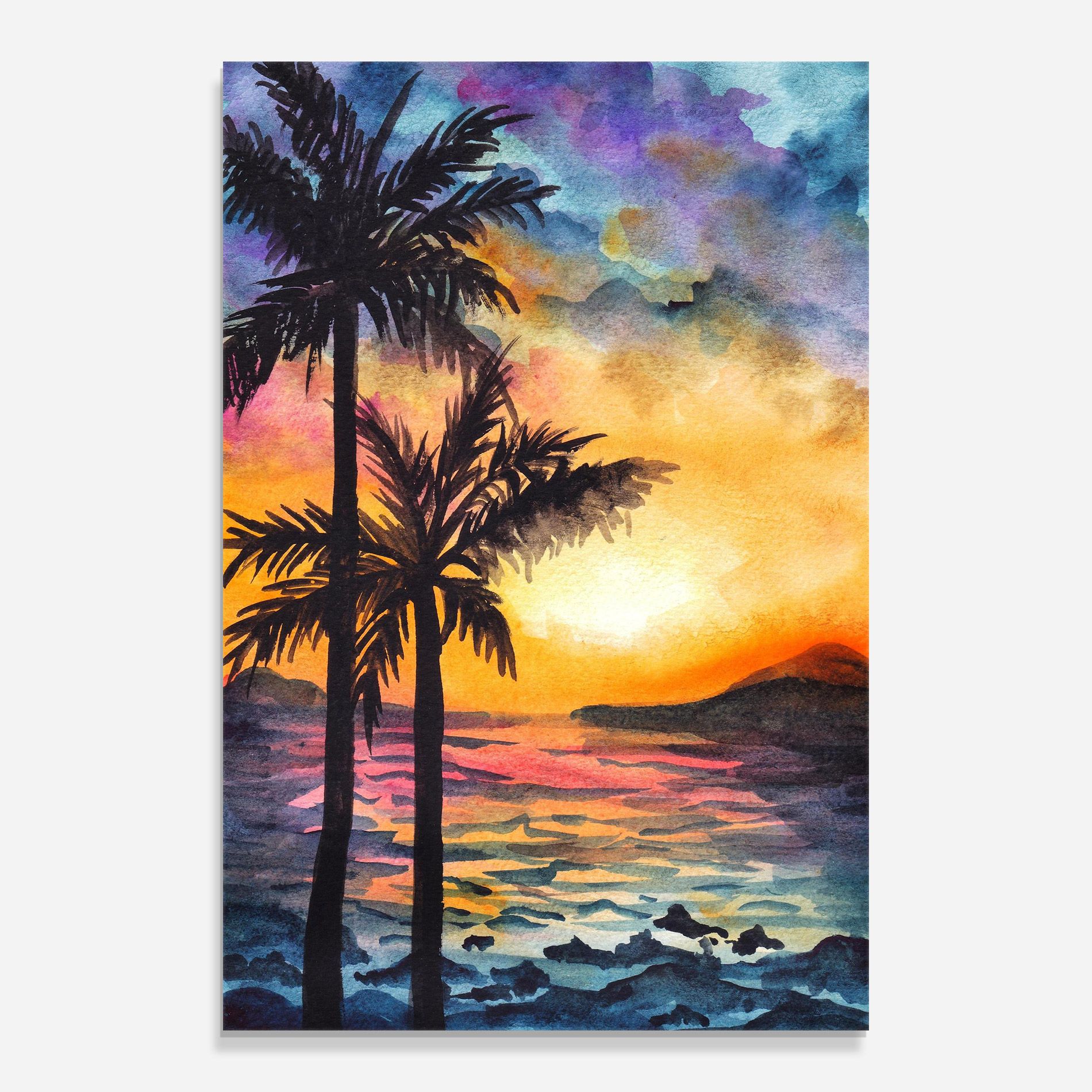 Sunset Tree Beach mockup 0