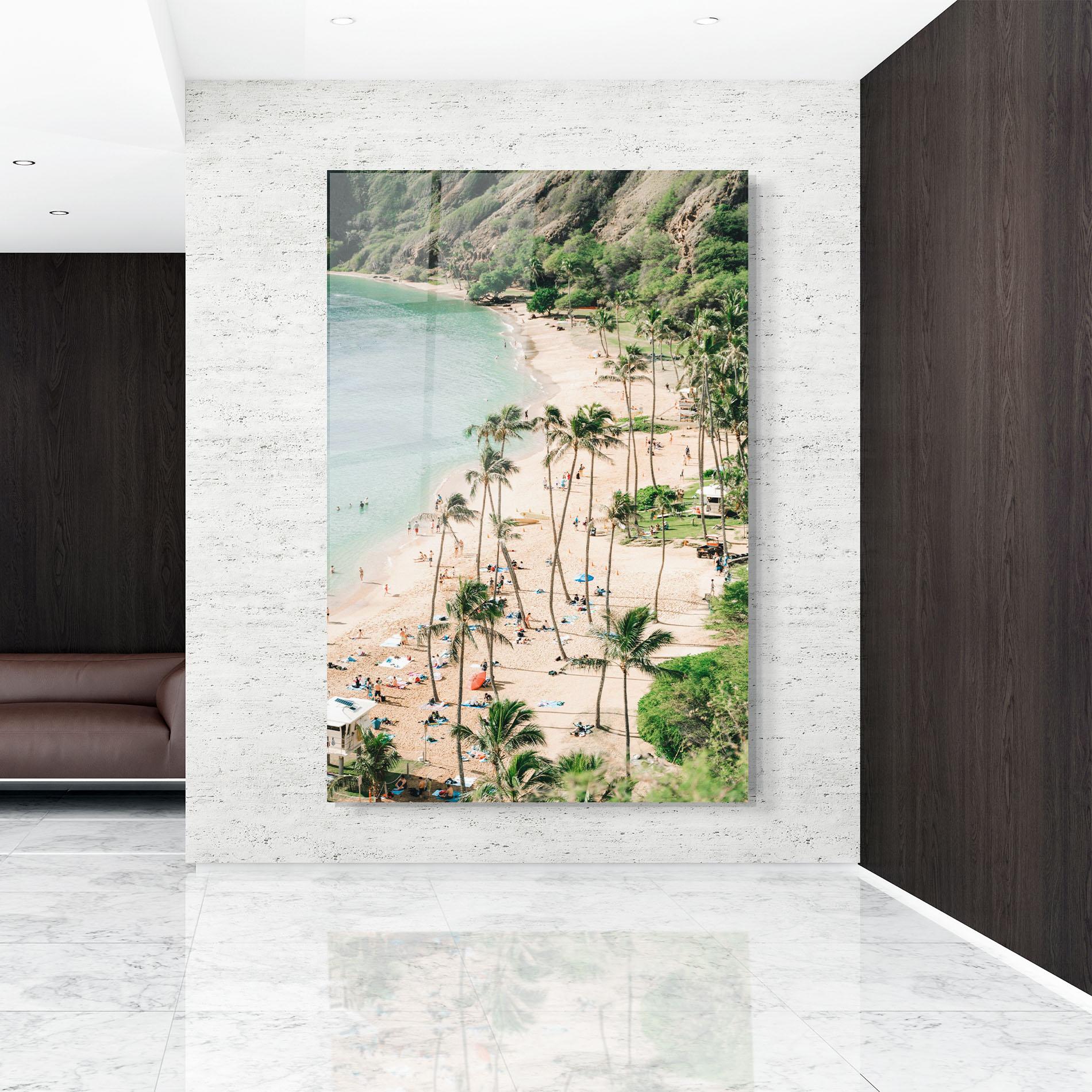 Tablou Sticla Beach Day mockup 9