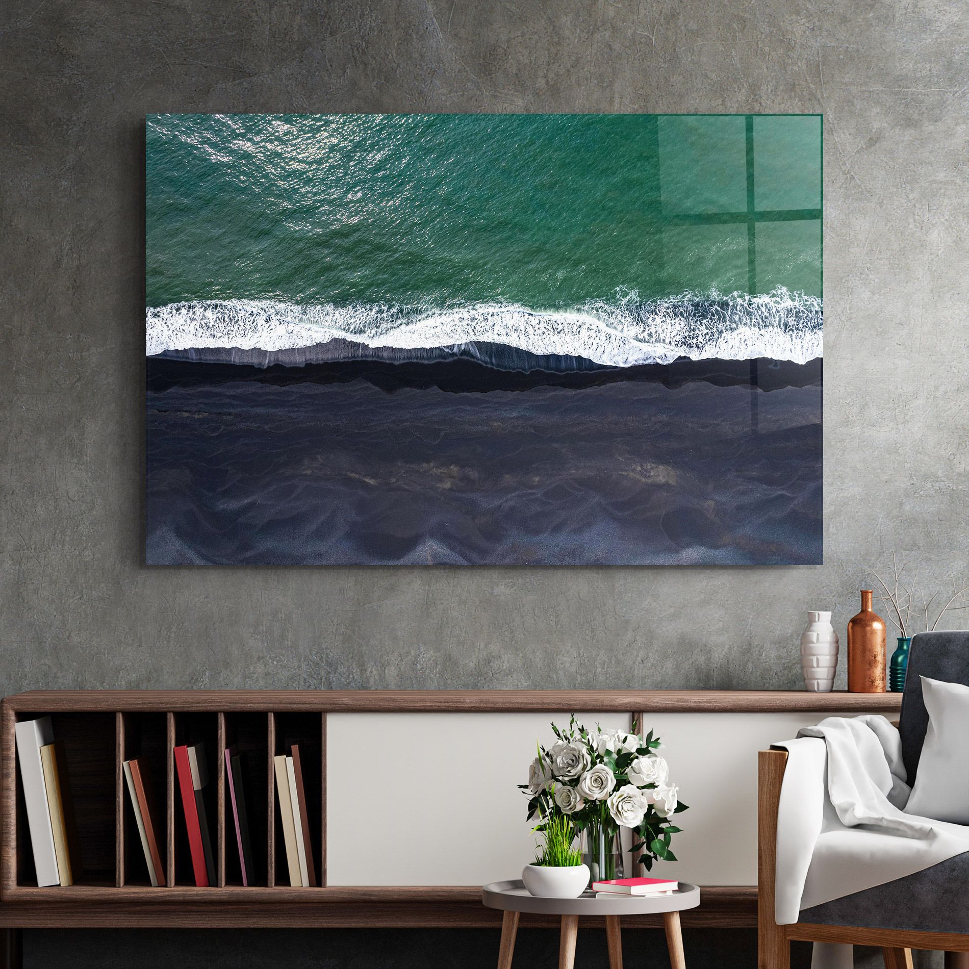 Green Blue Beach mockup 2