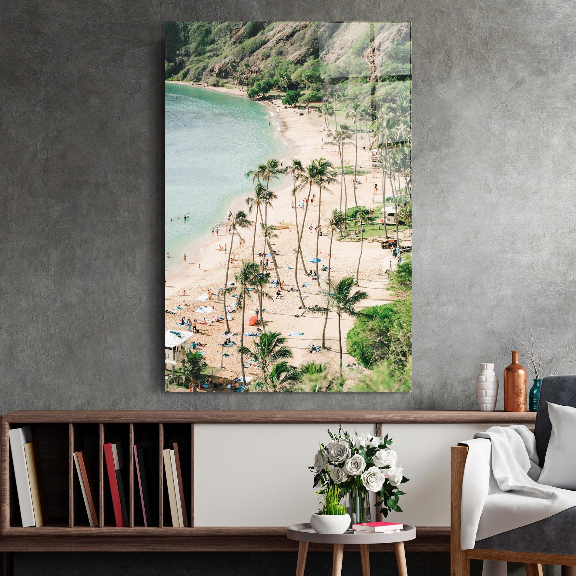 Tablou Sticla Beach Day mockup 2