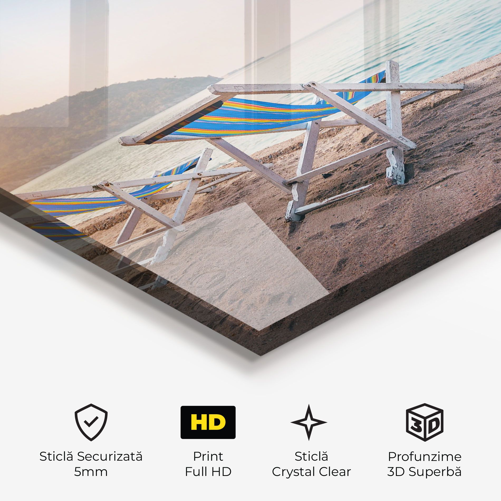 Colorful Beach Chairs mockup 3