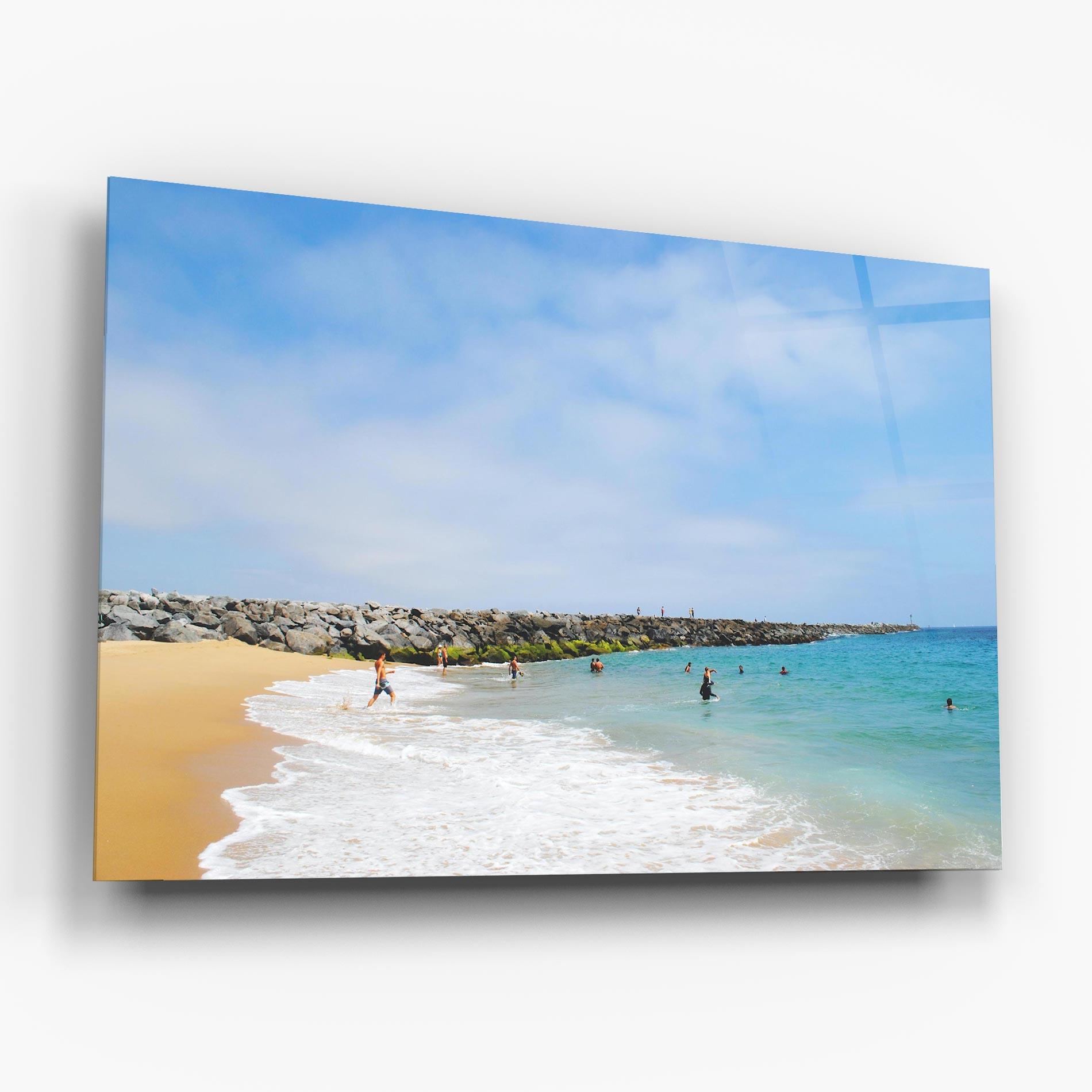 Tablou Sticla At The Beach mockup 6