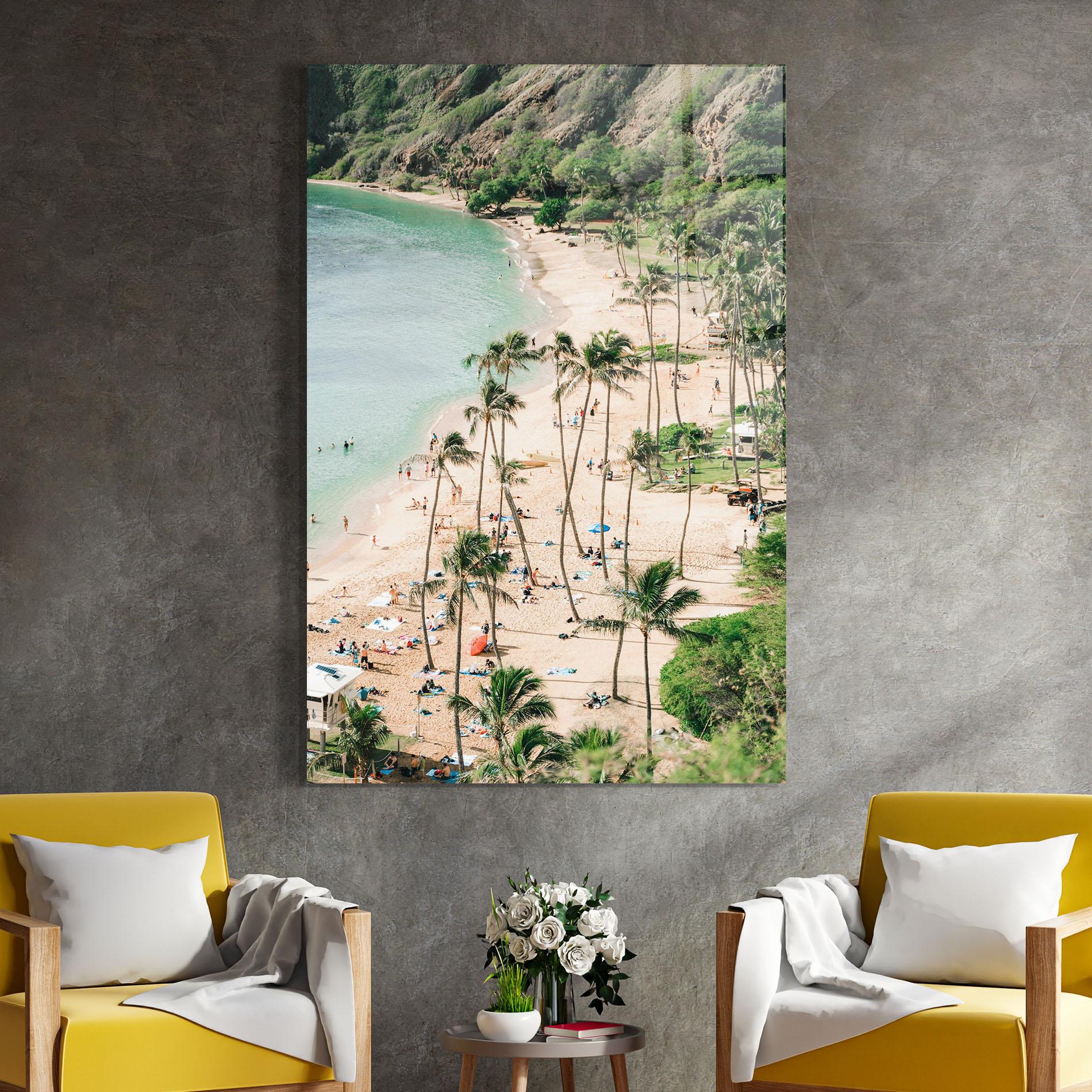 Tablou Sticla Beach Day mockup 4