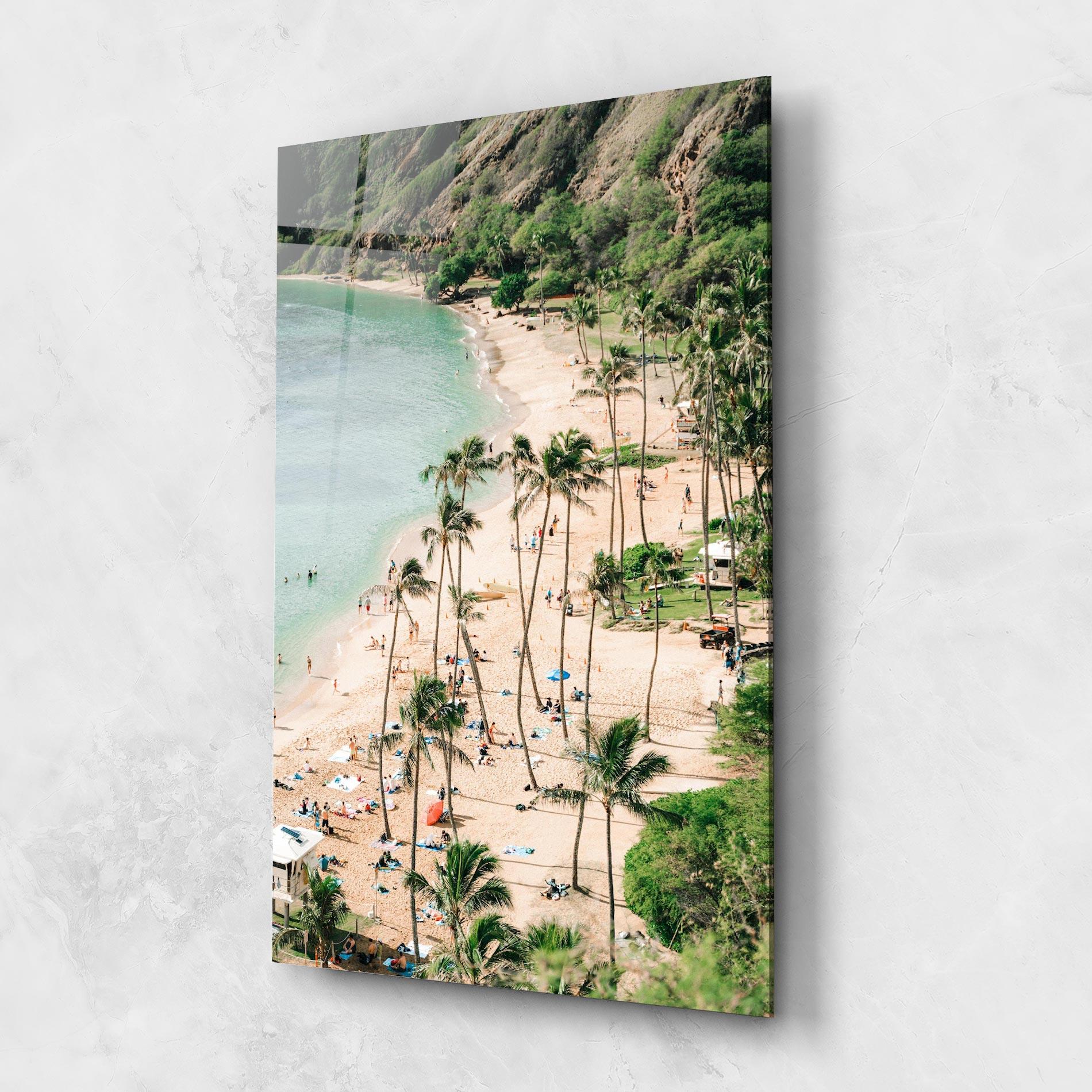 Tablou Sticla Beach Day mockup 1