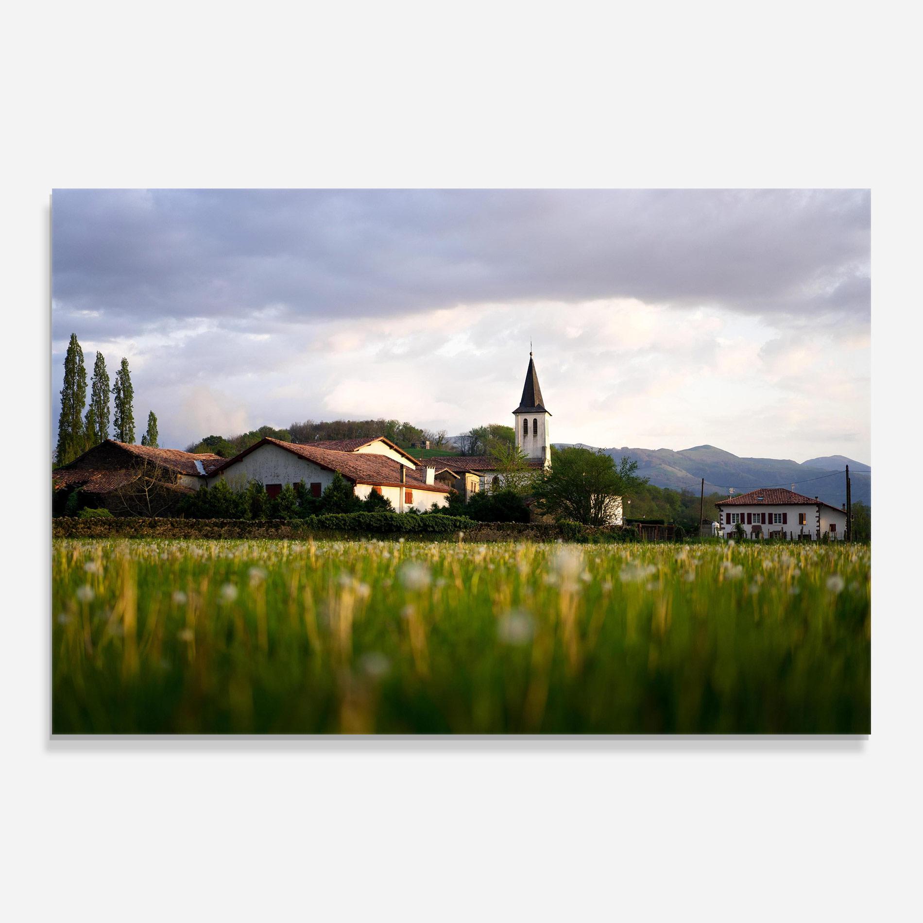 Tablou Sticla Land Church mockup 0