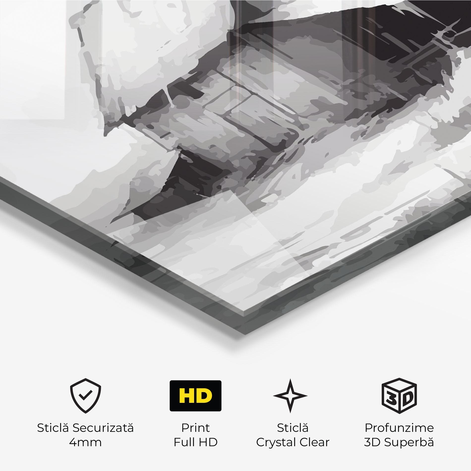 Tablou Sticla Grey Ink House mockup 3