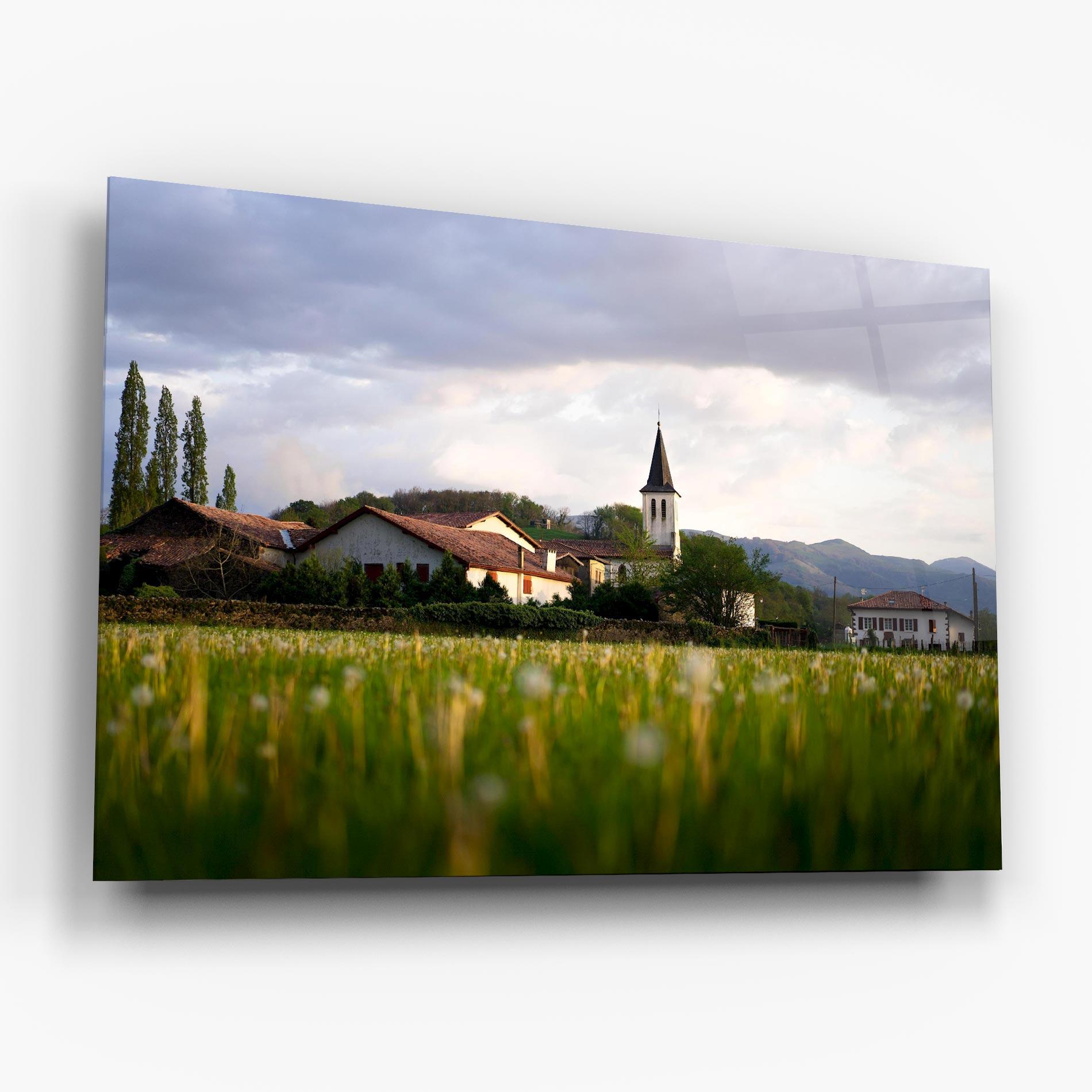 Tablou Sticla Land Church mockup 6