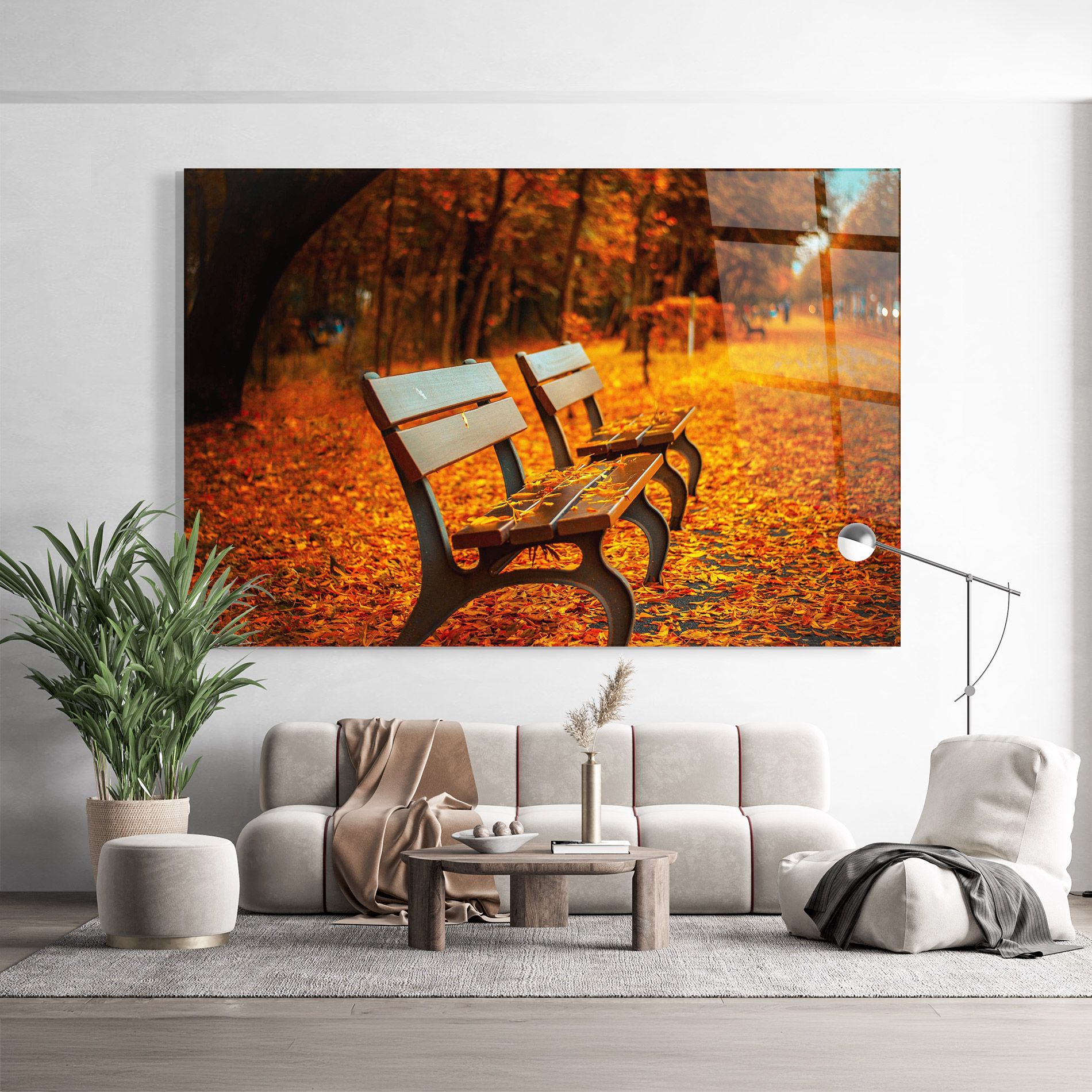 Autumn Bench View mockup 9