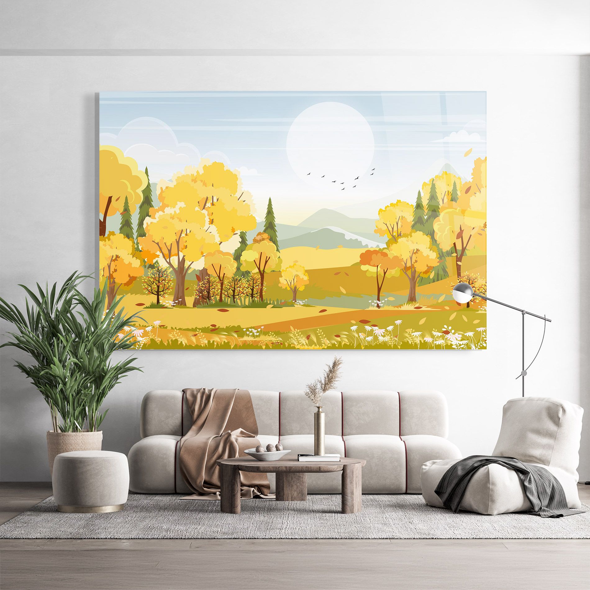 Autumn Yellow View mockup 9