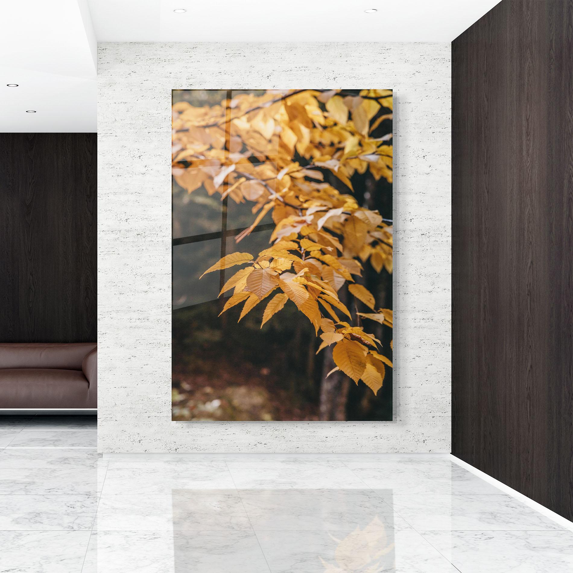 Tablou Sticla Autumn Nature mockup 9