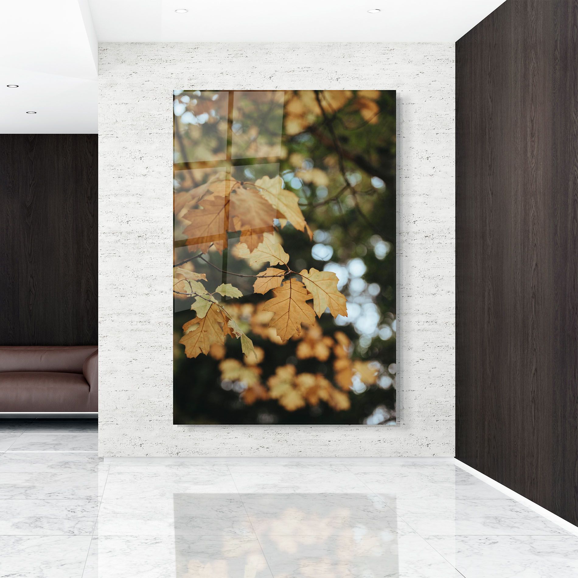 Brown Leaves mockup 9