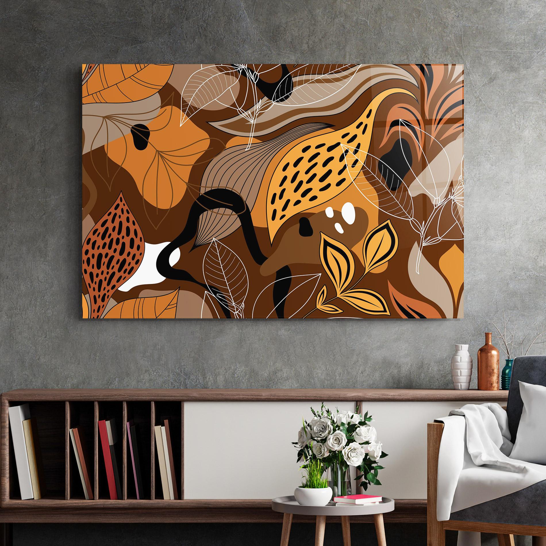 Tablou Sticla Autumn Colors mockup 2