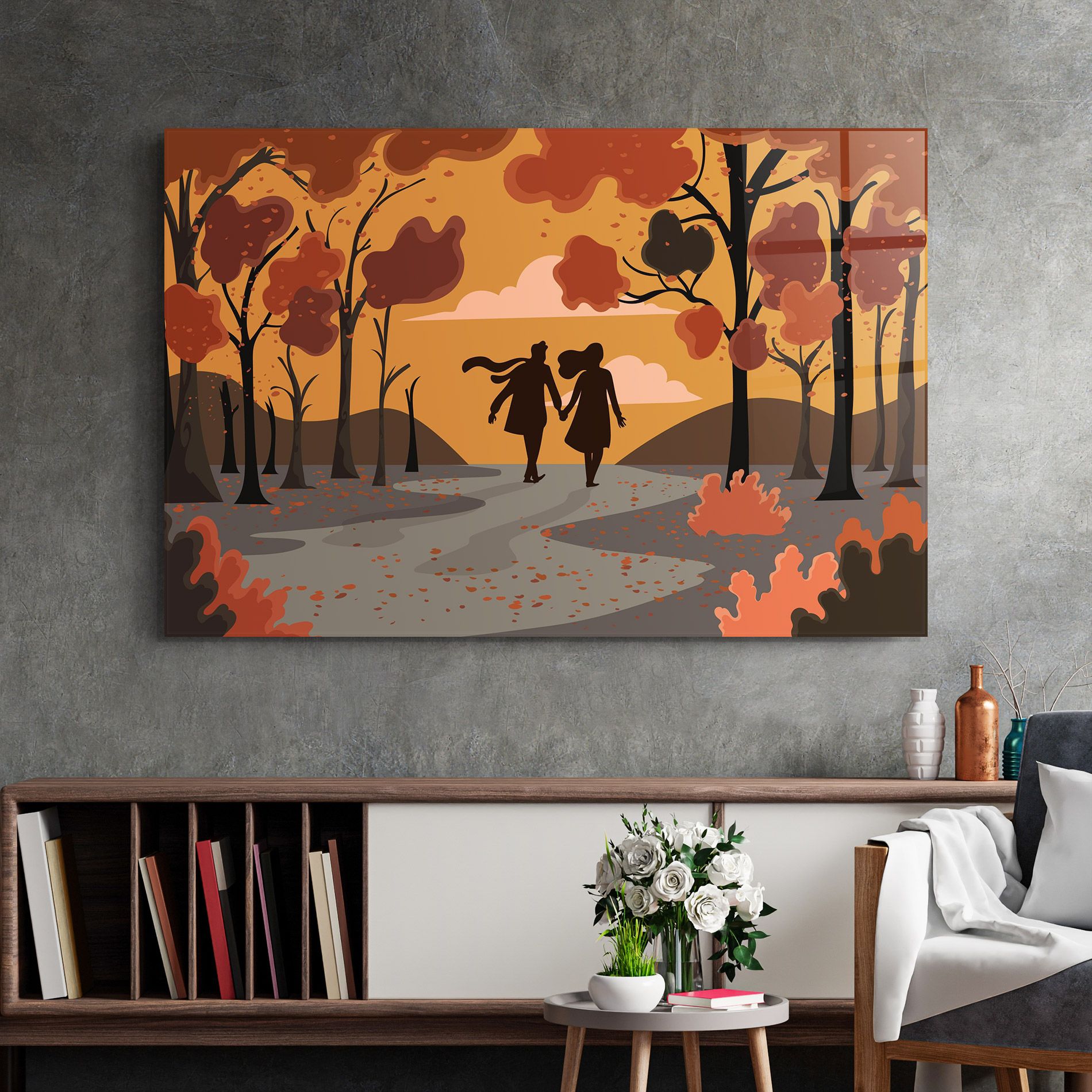 Autumn Couple mockup 2