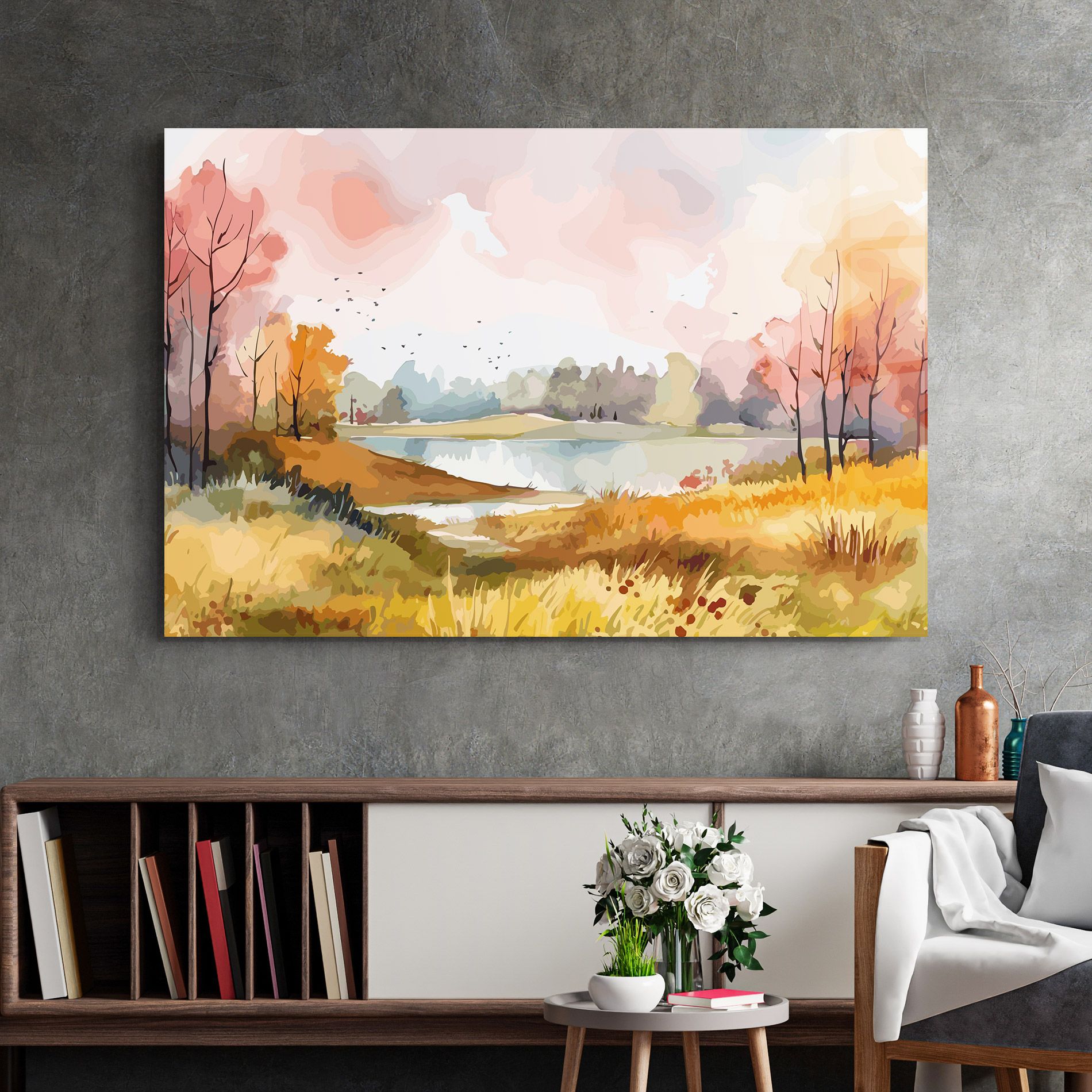 Autumn Watercolor mockup 2