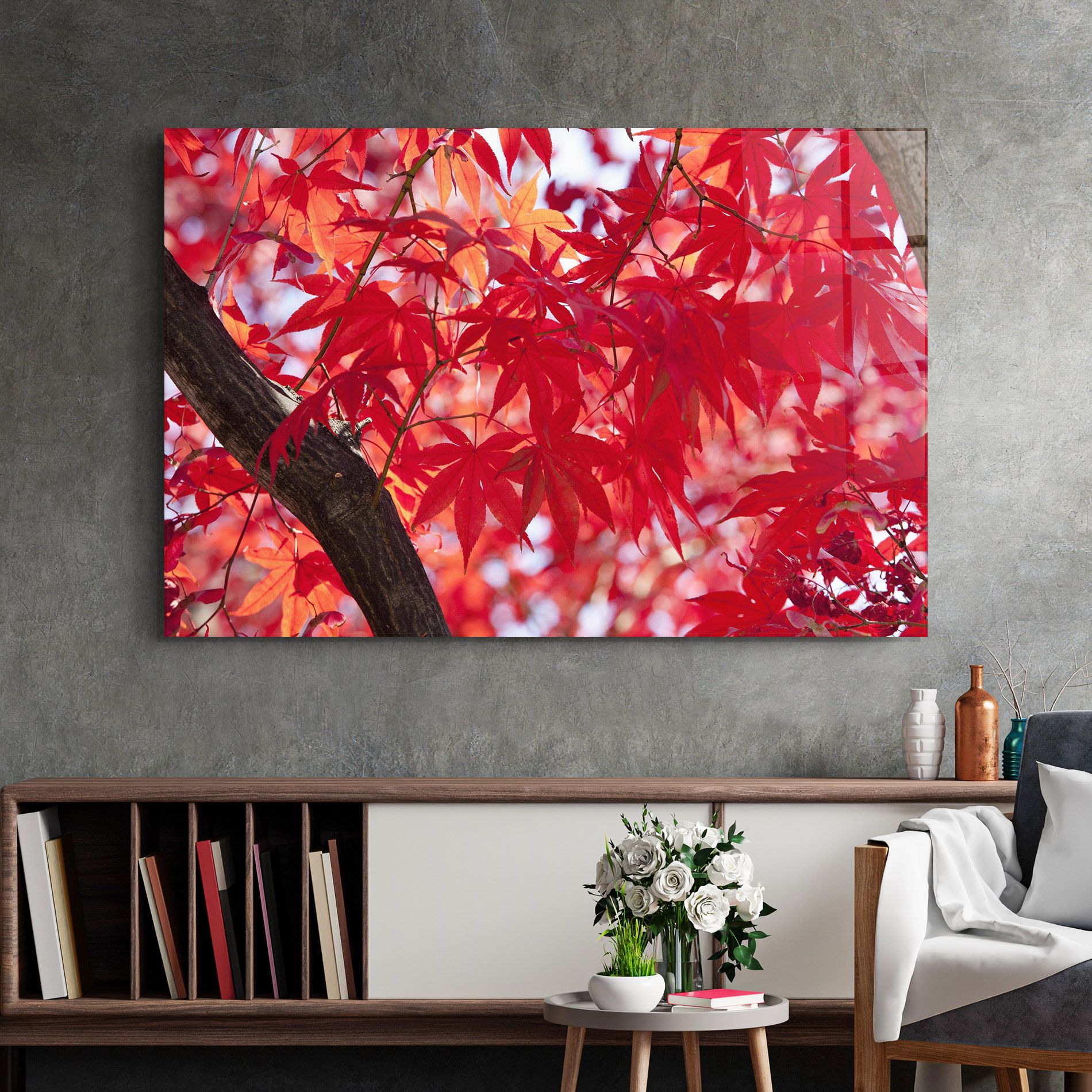 Pretty Red Leaves mockup 2