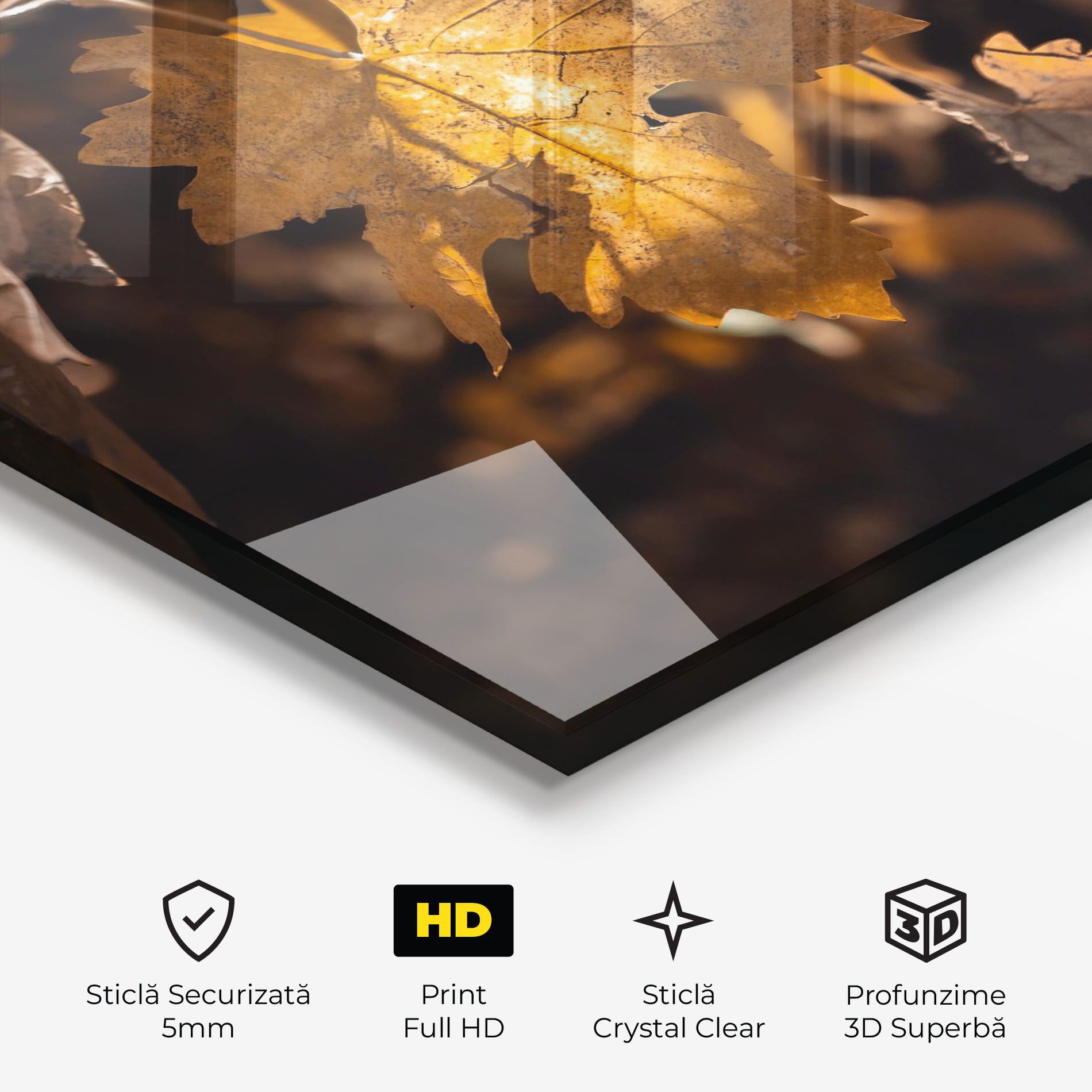 Autumn Brown Leaf mockup 3