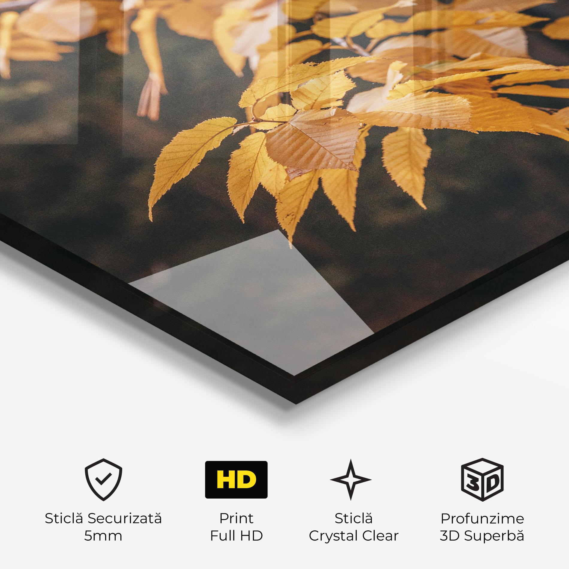Tablou Sticla Autumn Nature mockup 3