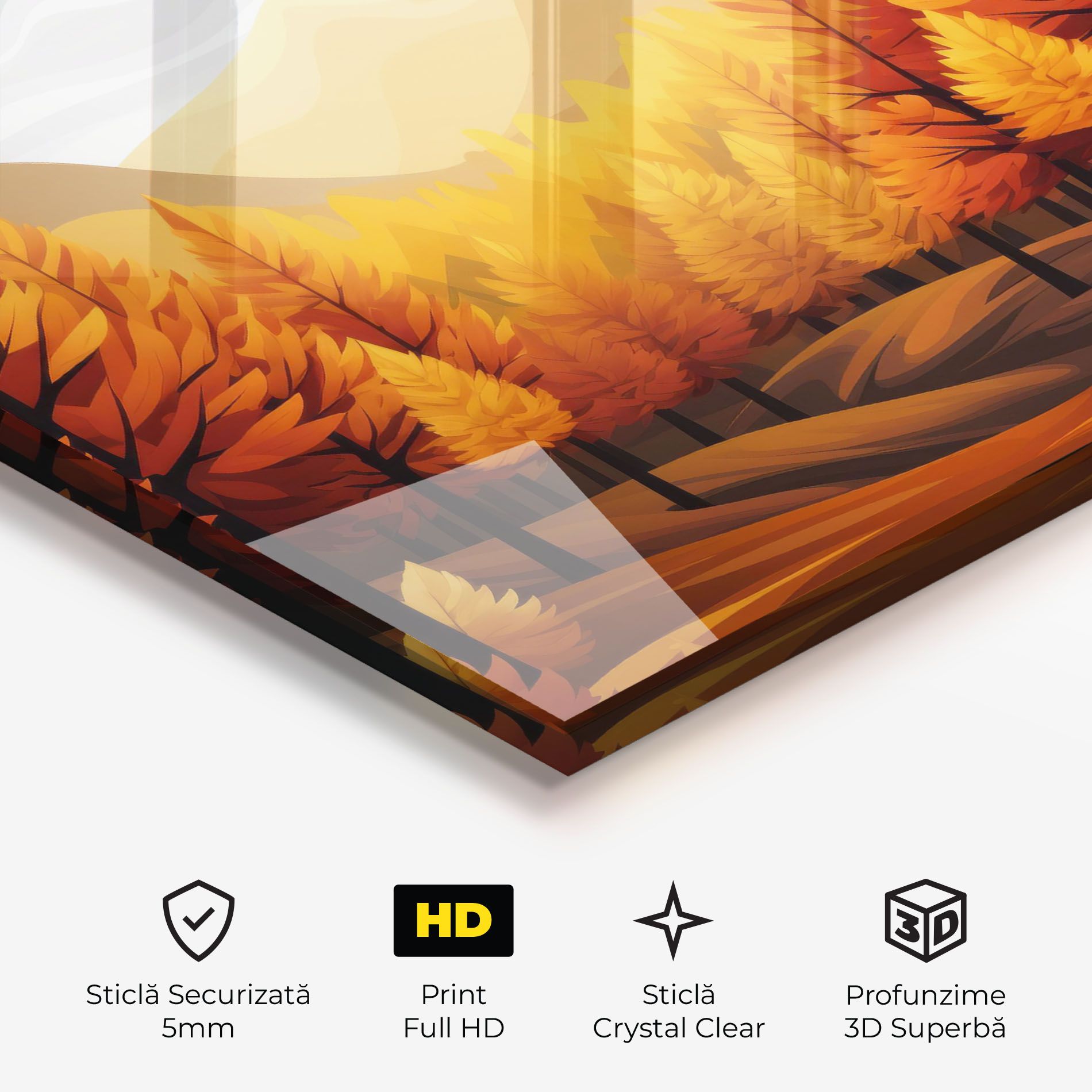 Autumn Trees Orange mockup 3