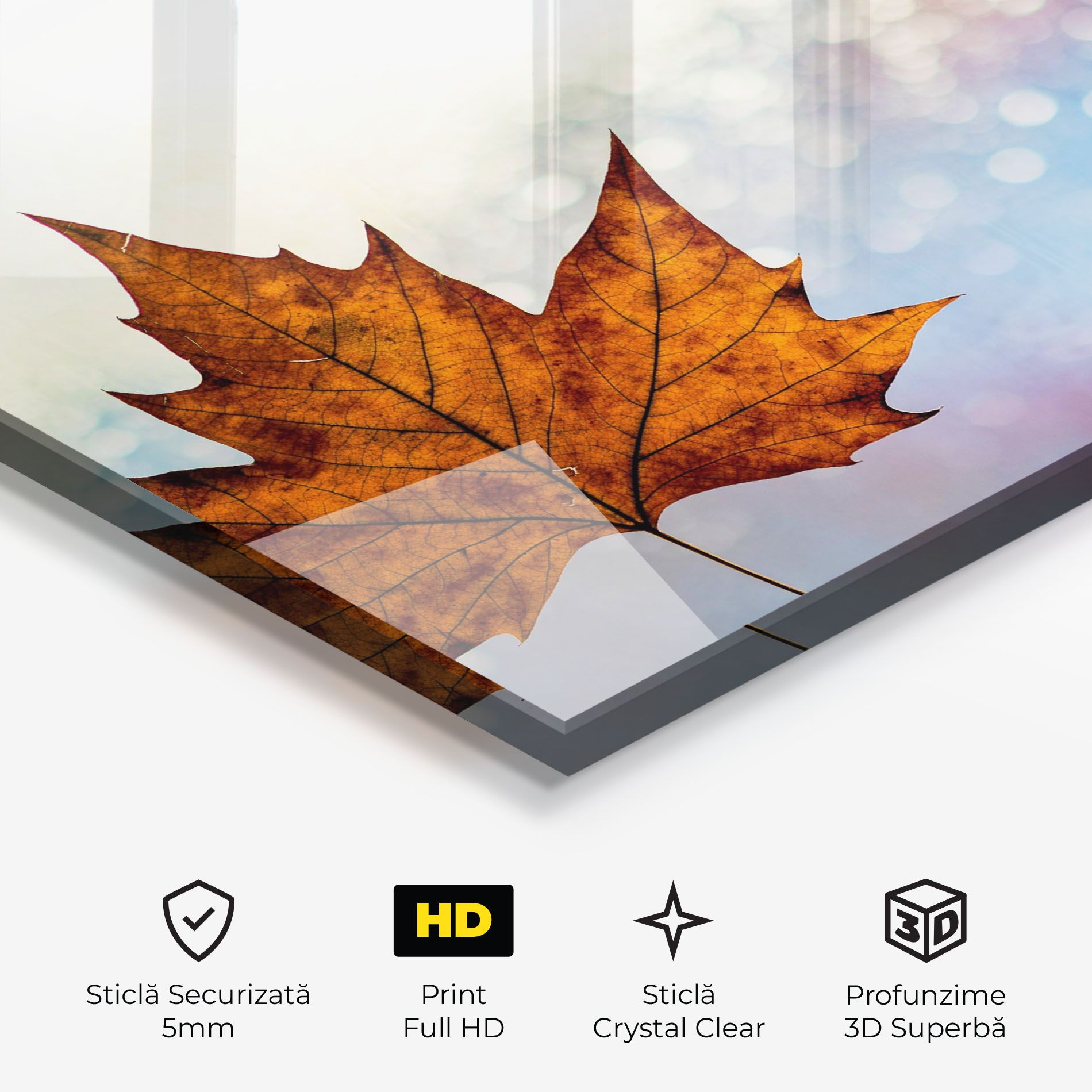 Brown Orange Leaf mockup 3