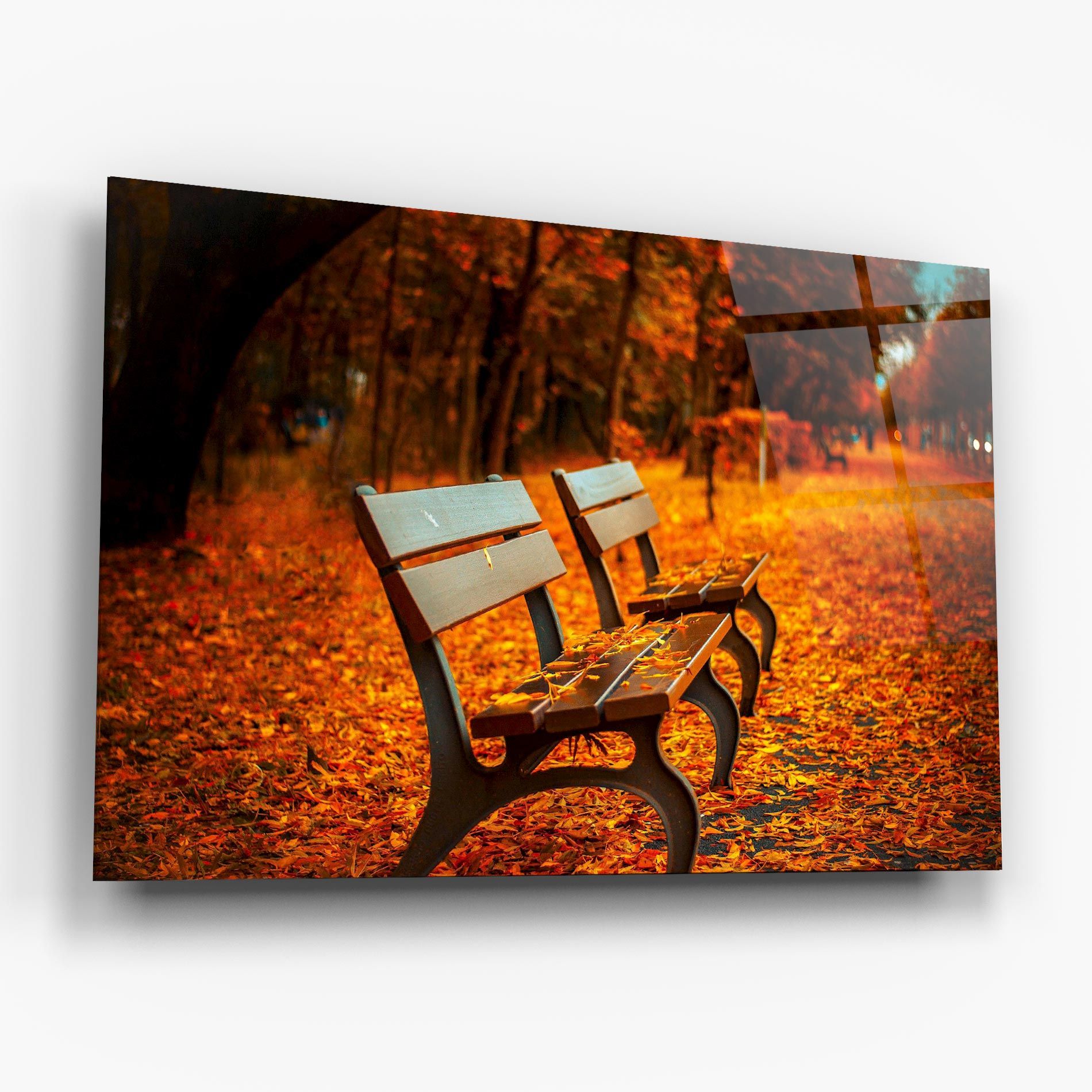 Autumn Bench View mockup 6