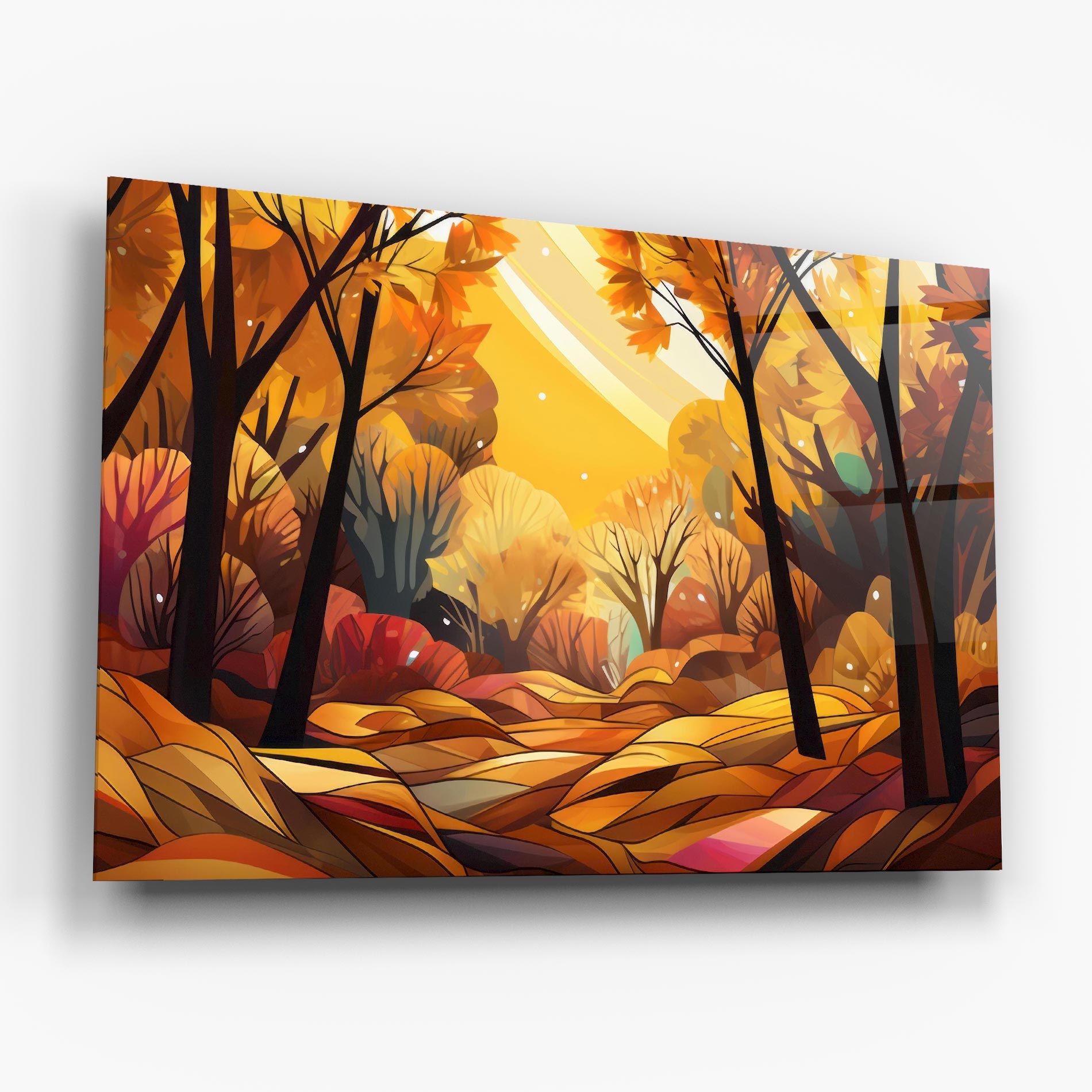 Autumn Forest Art mockup 6