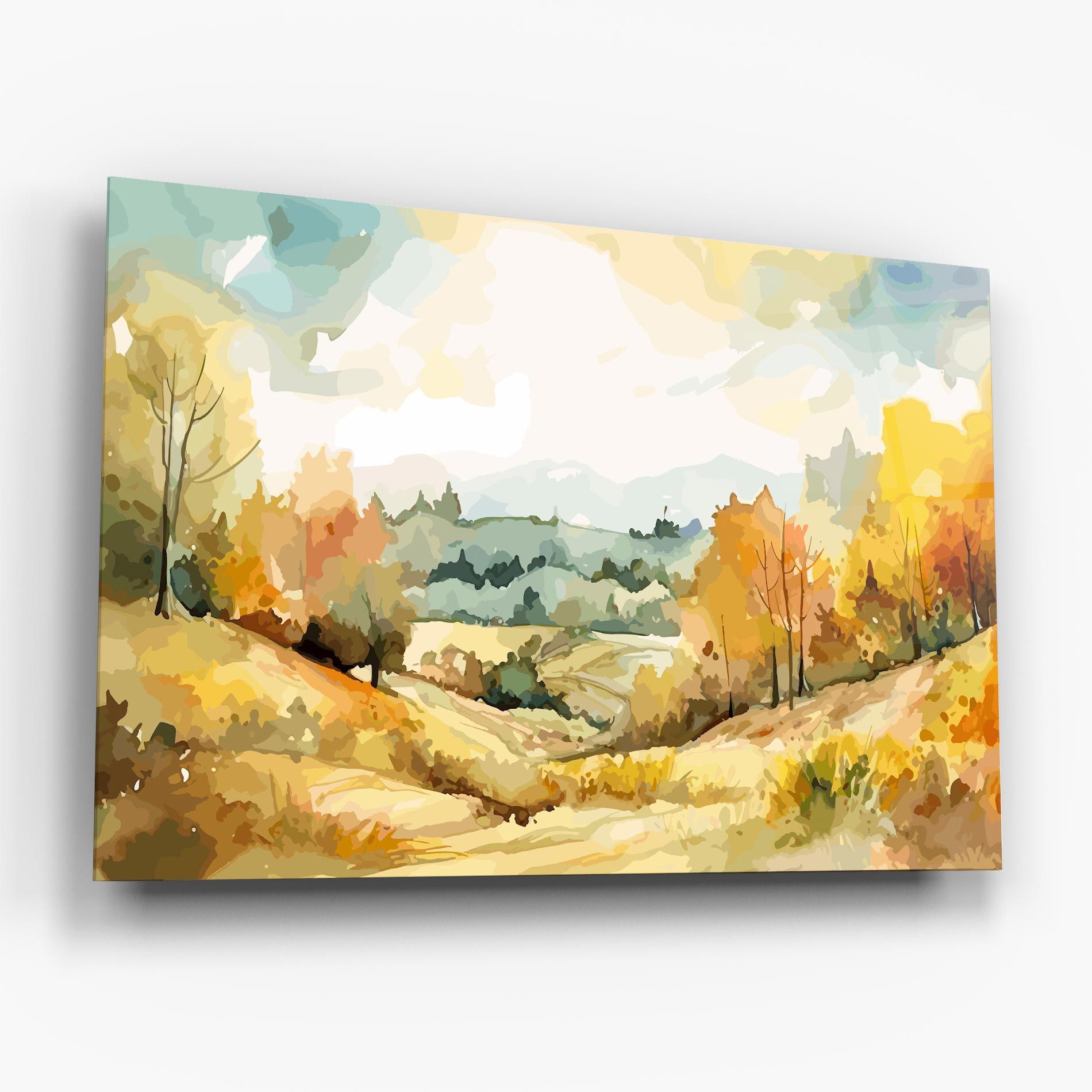 Green Yellow Autumn mockup 6