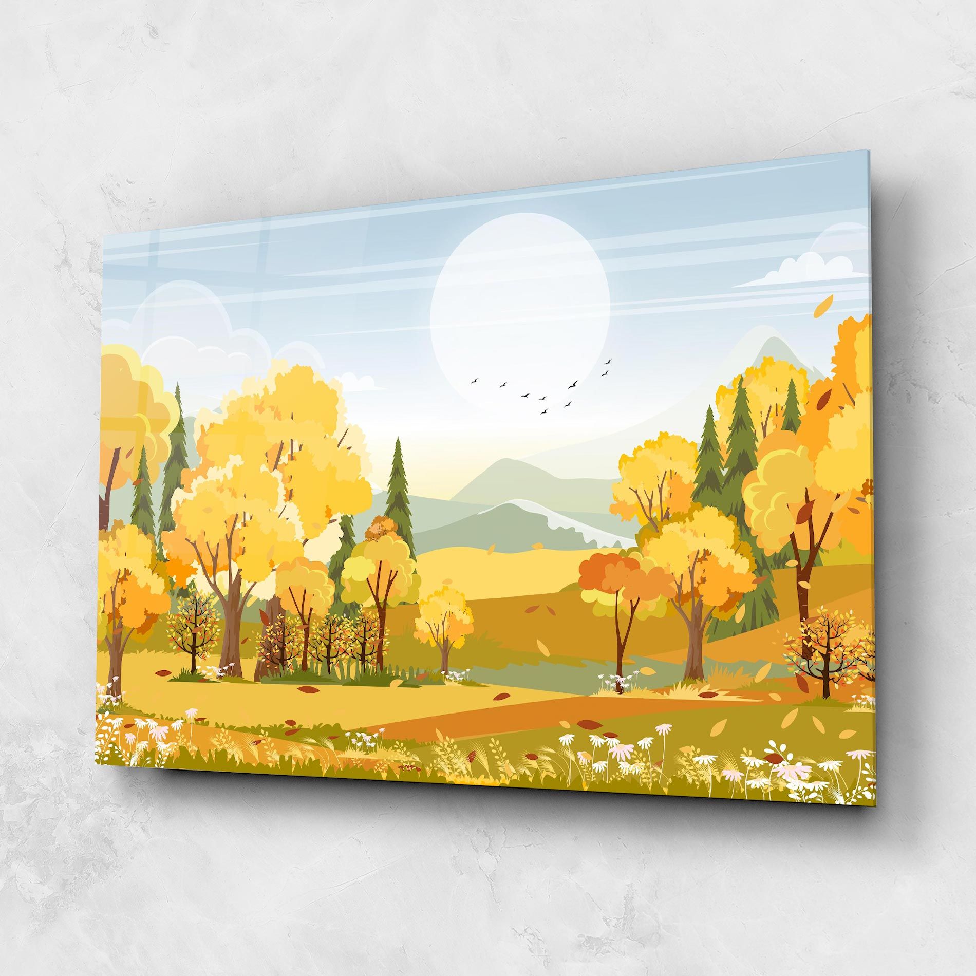 Autumn Yellow View mockup 1