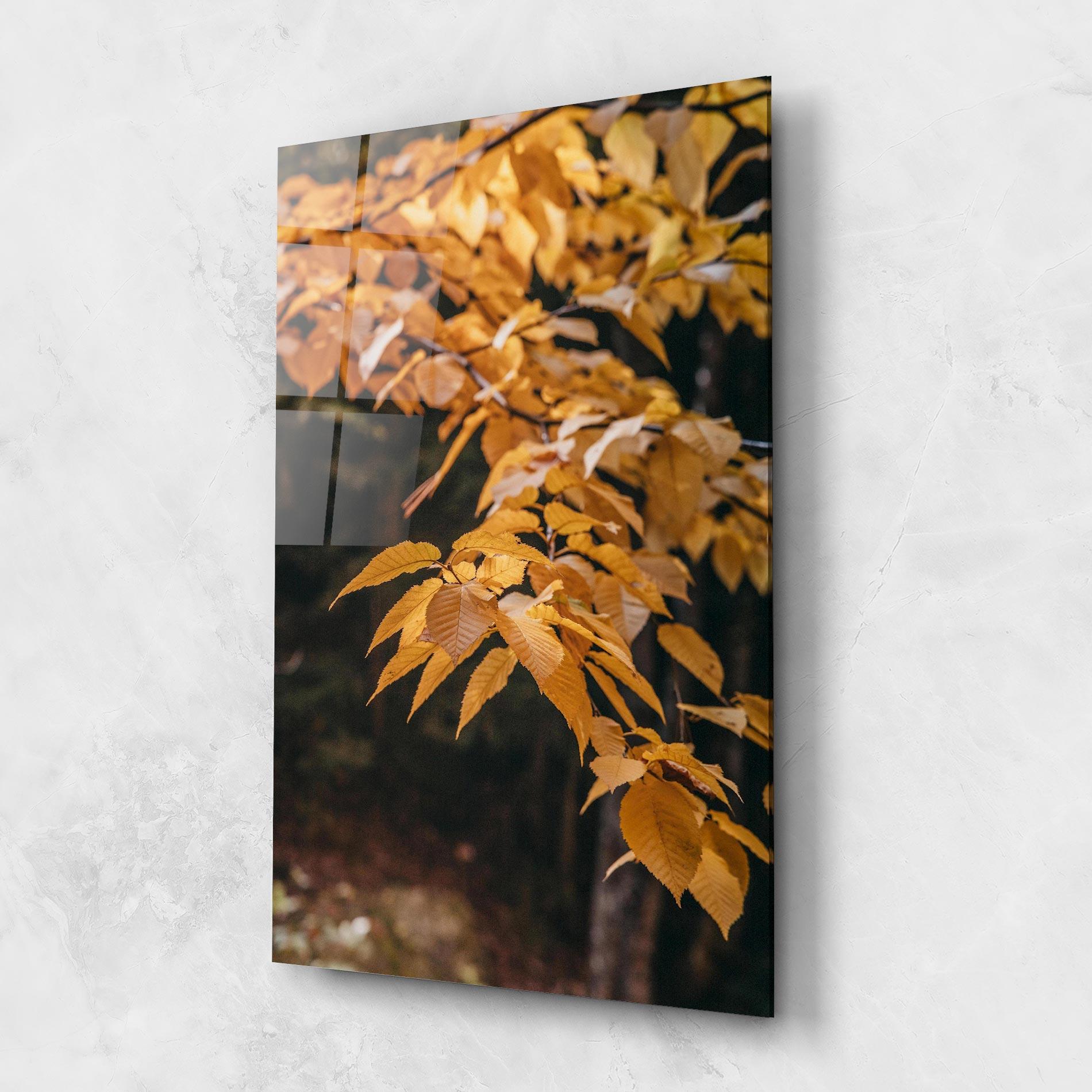 Tablou Sticla Autumn Nature mockup 1