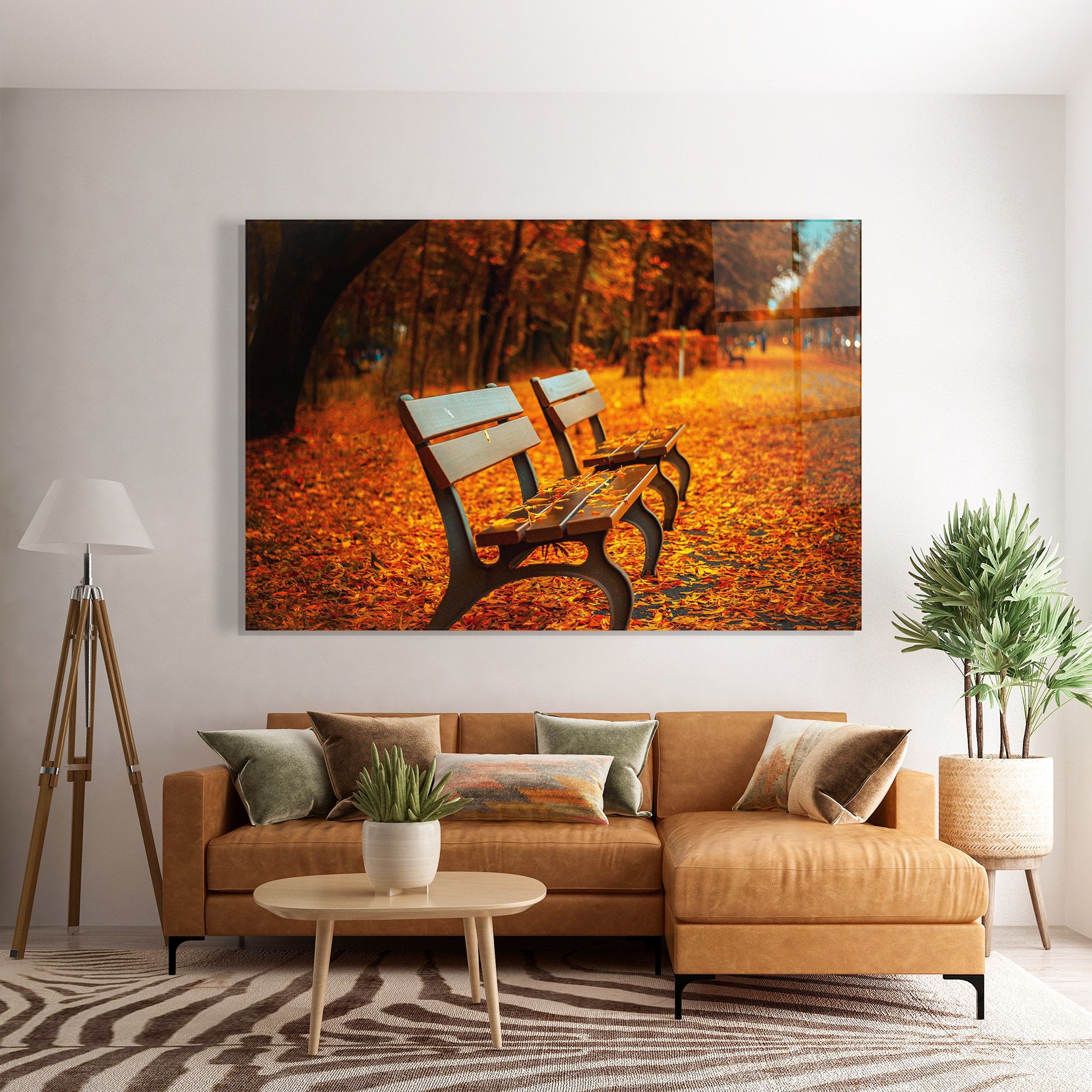 Autumn Bench View mockup 7