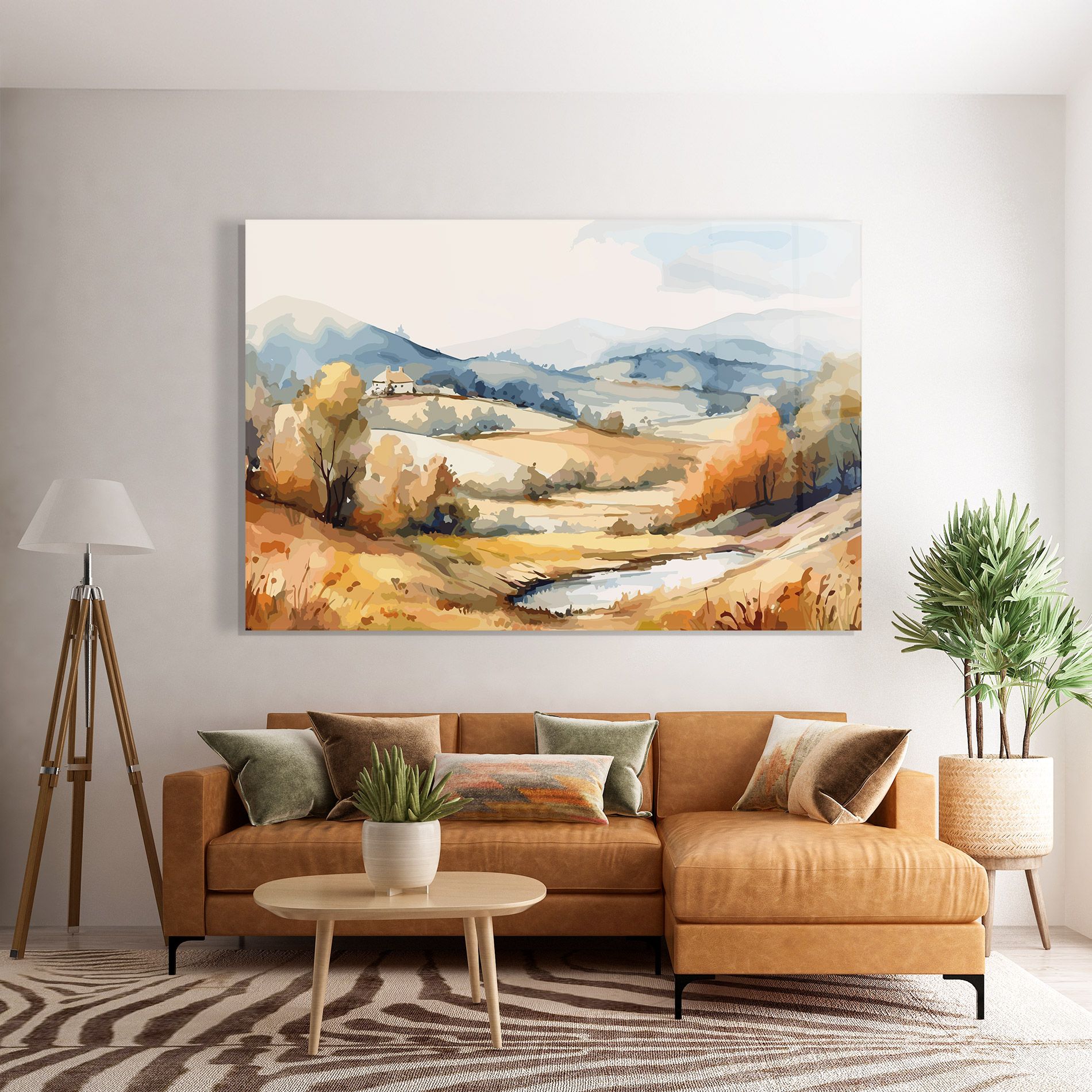 Blue Orange Autumn mockup 7