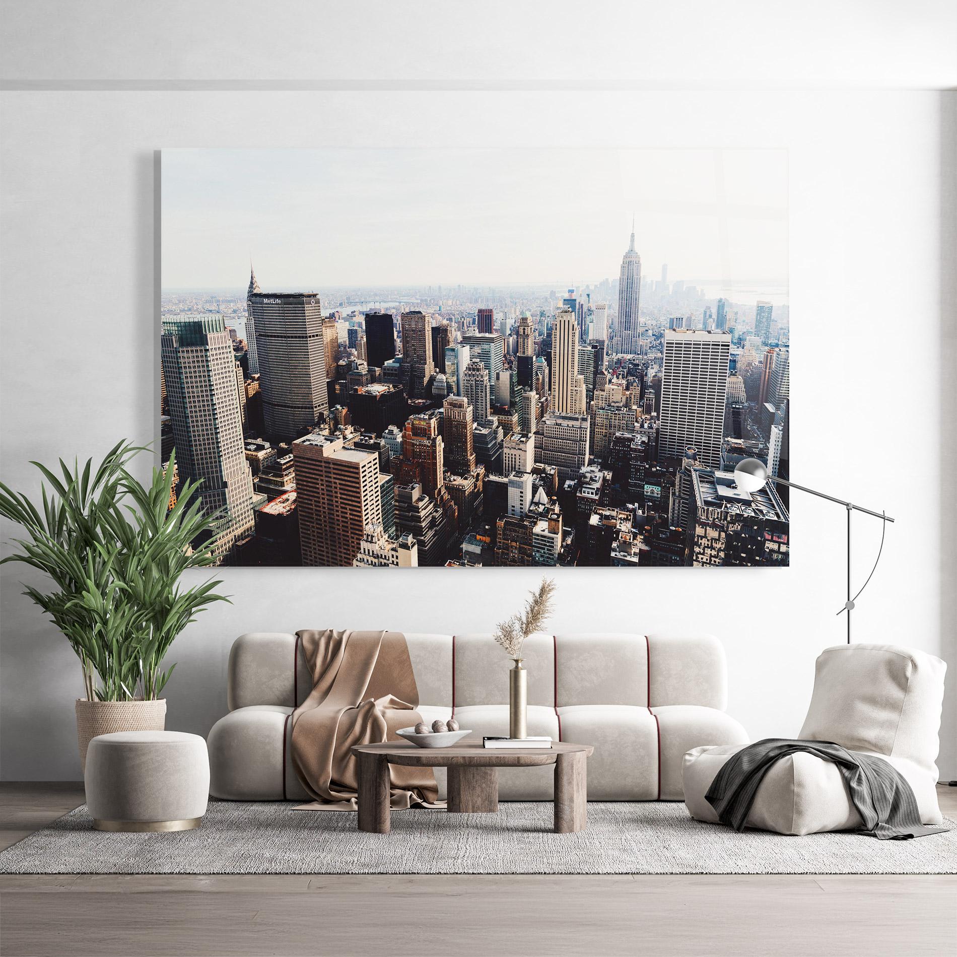 Tablou Sticla Building Mix View mockup 9