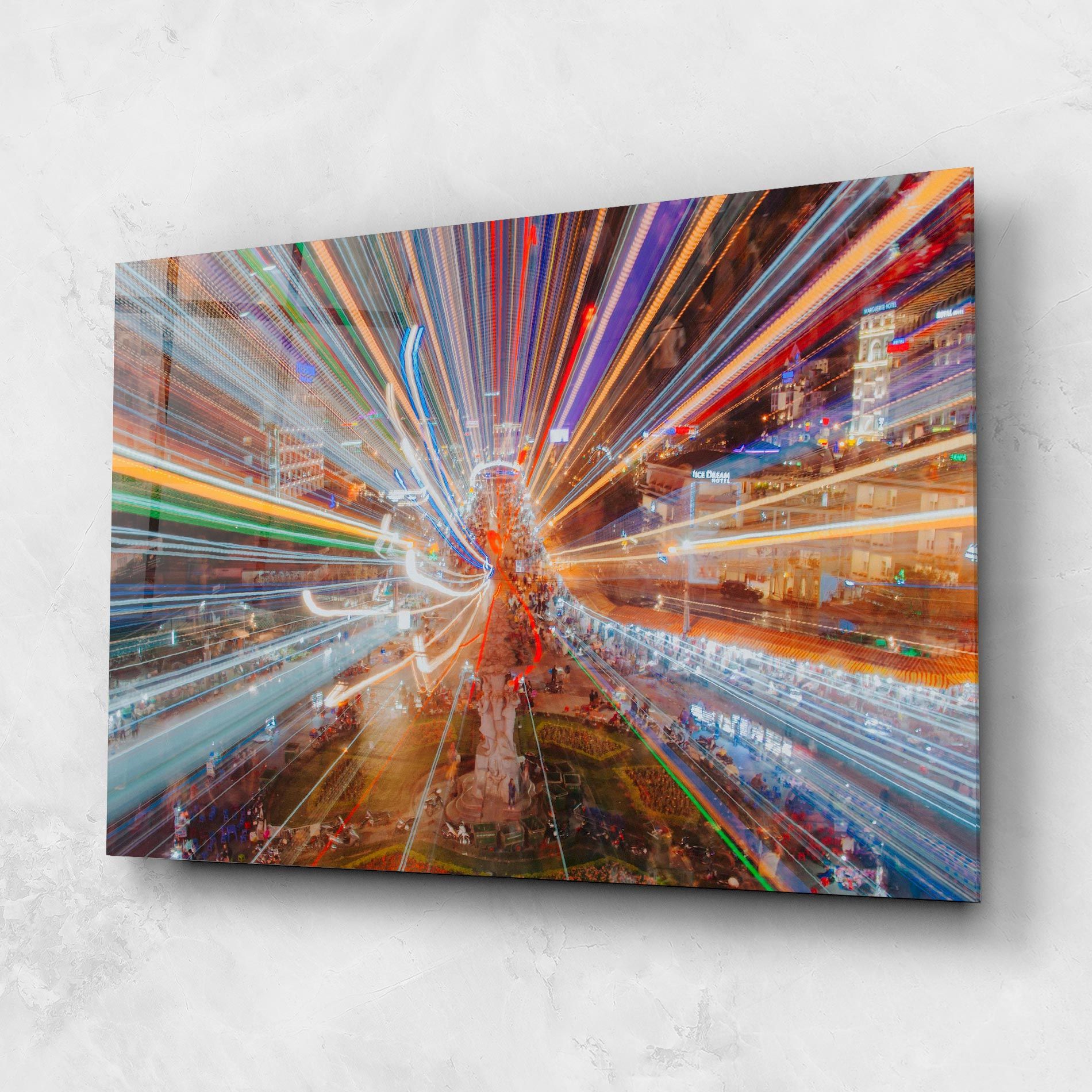 Colorful Light City mockup 1