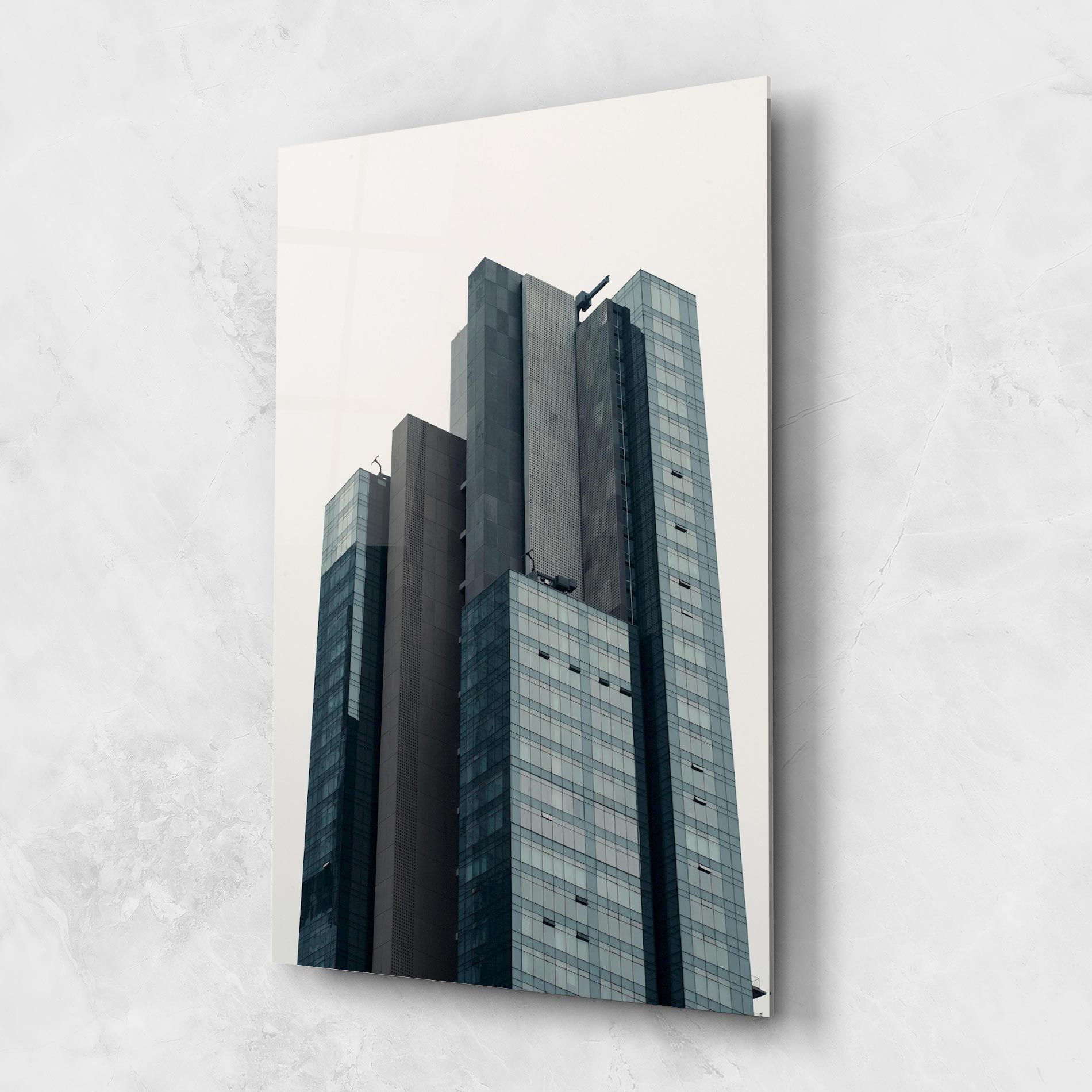Blue High Building mockup 1