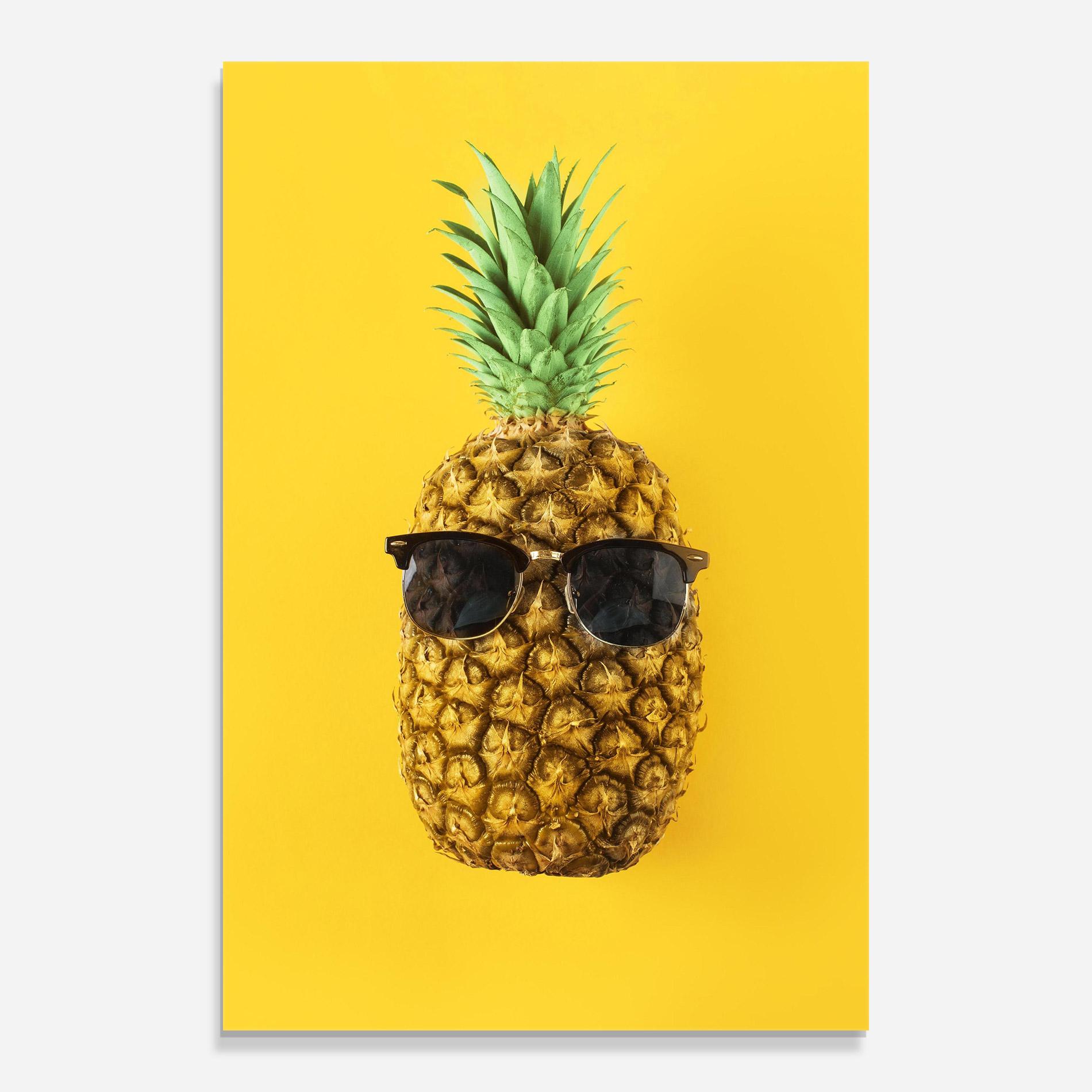 Tablou Sticla Fresh Pineapple mockup 0
