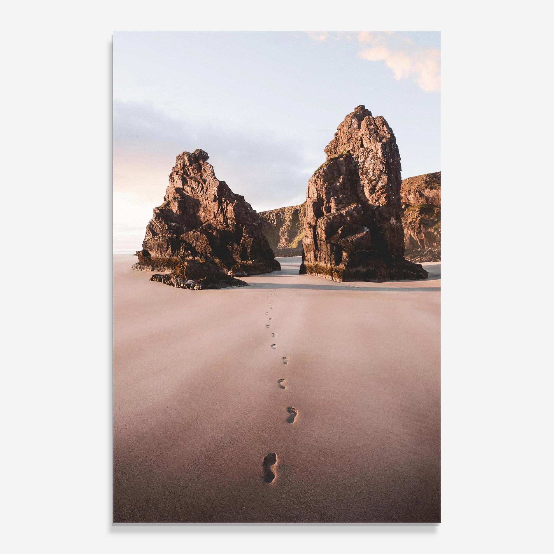 Tablou Sticla Sand Mark mockup 0