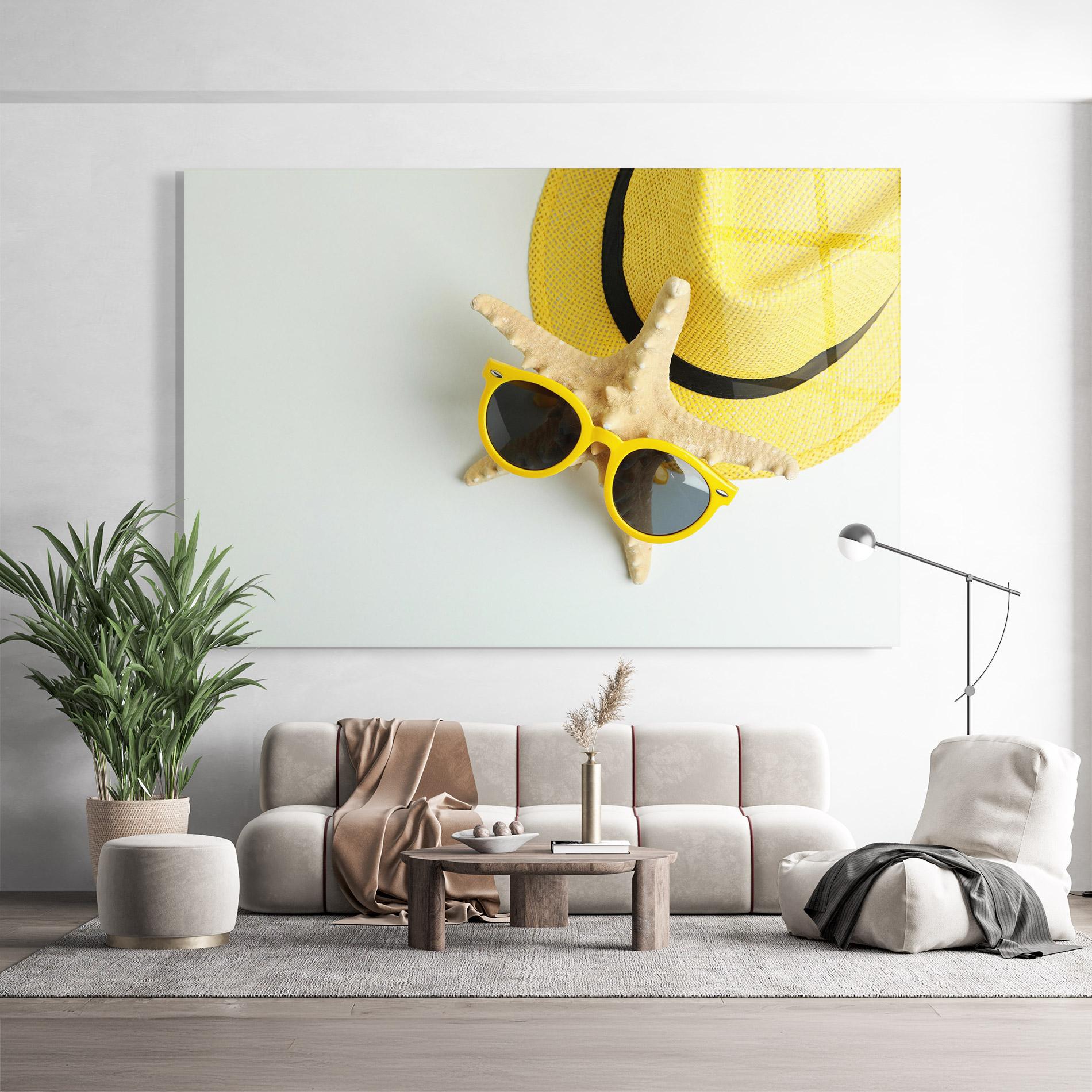 Tablou Sticla Seastar Sunglasses mockup 9