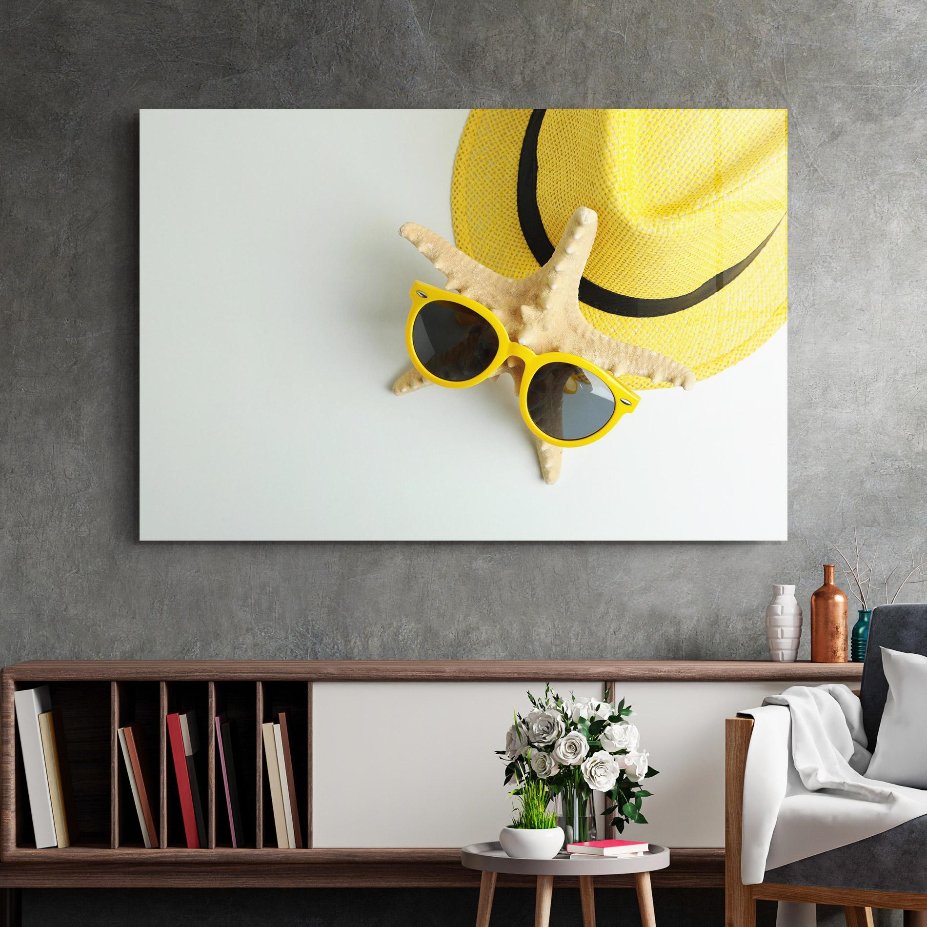 Tablou Sticla Seastar Sunglasses mockup 2