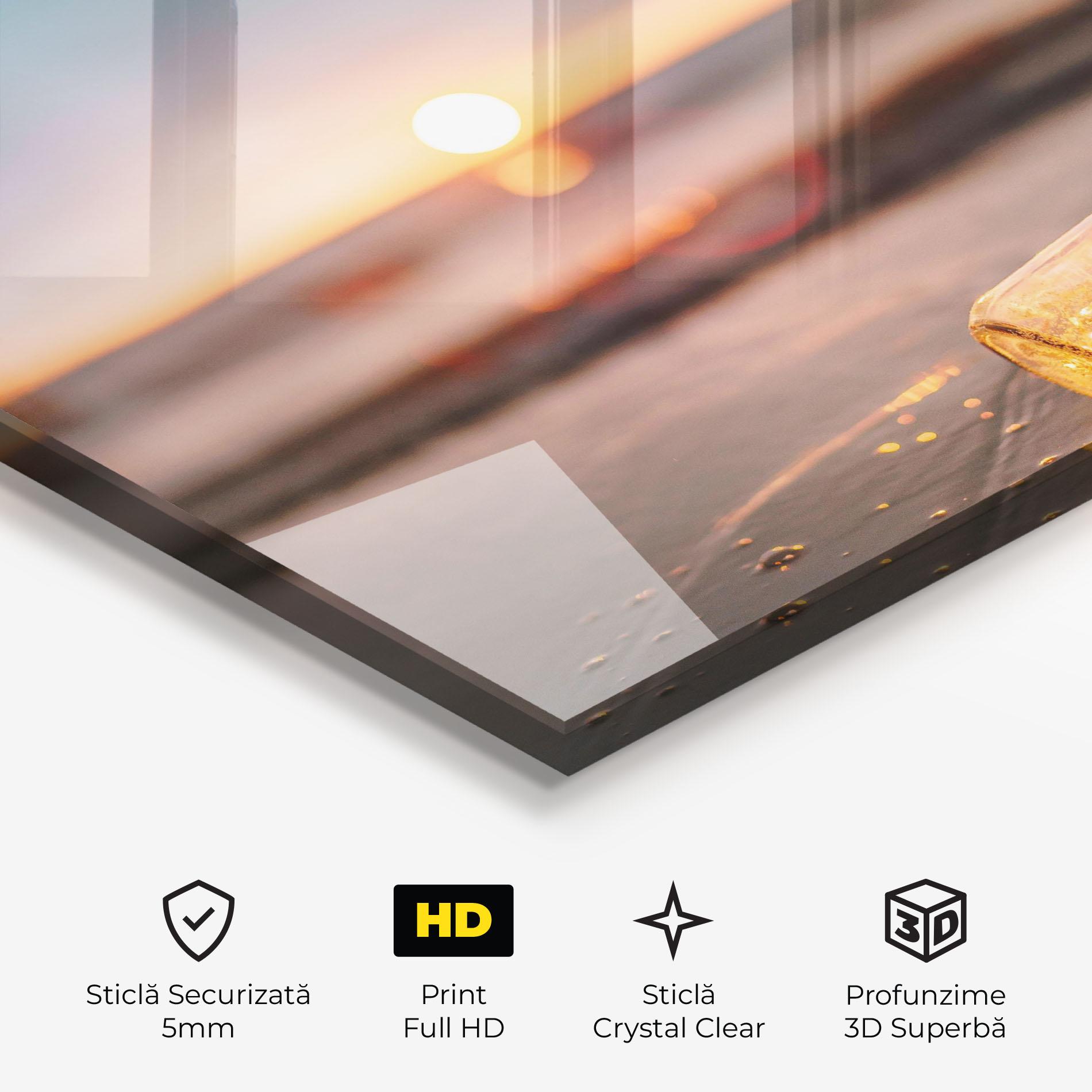 Tablou Sticla Jar With Lights mockup 3