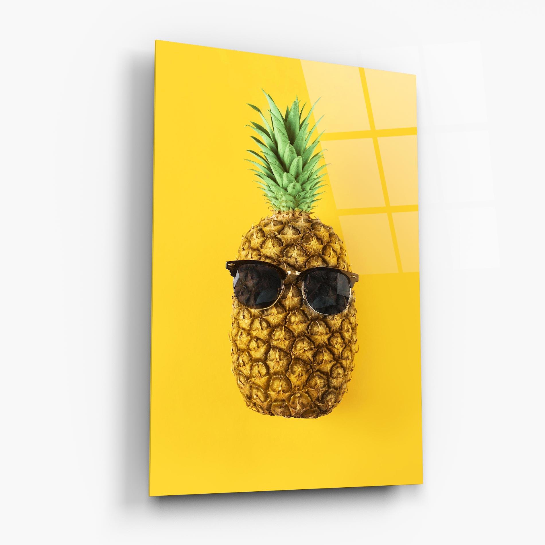Tablou Sticla Fresh Pineapple mockup 6