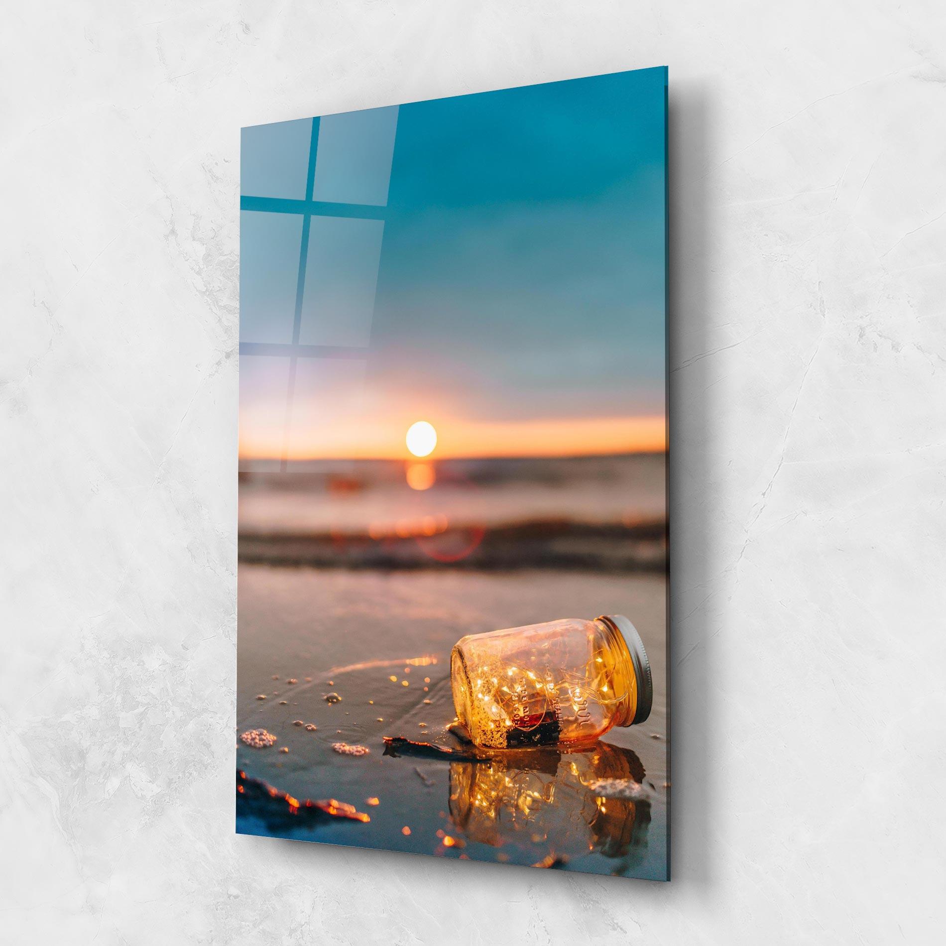 Tablou Sticla Jar With Lights mockup 1