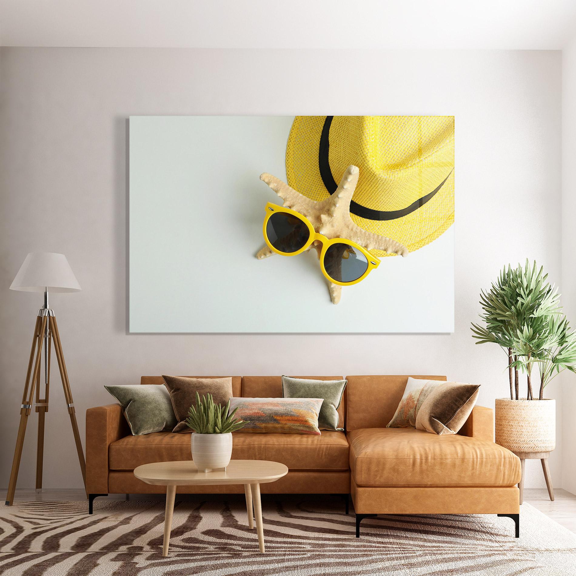 Tablou Sticla Seastar Sunglasses mockup 7