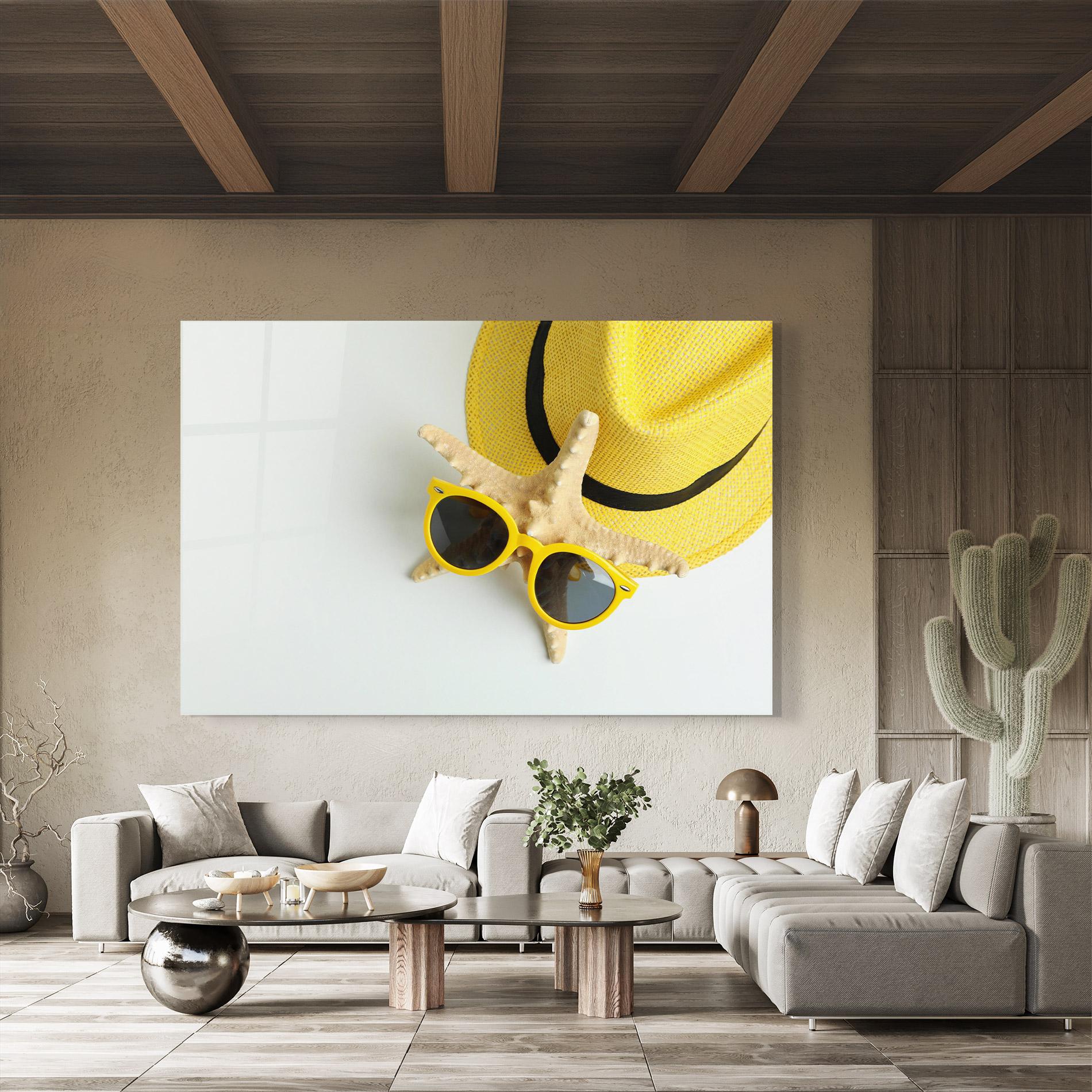 Tablou Sticla Seastar Sunglasses mockup 8