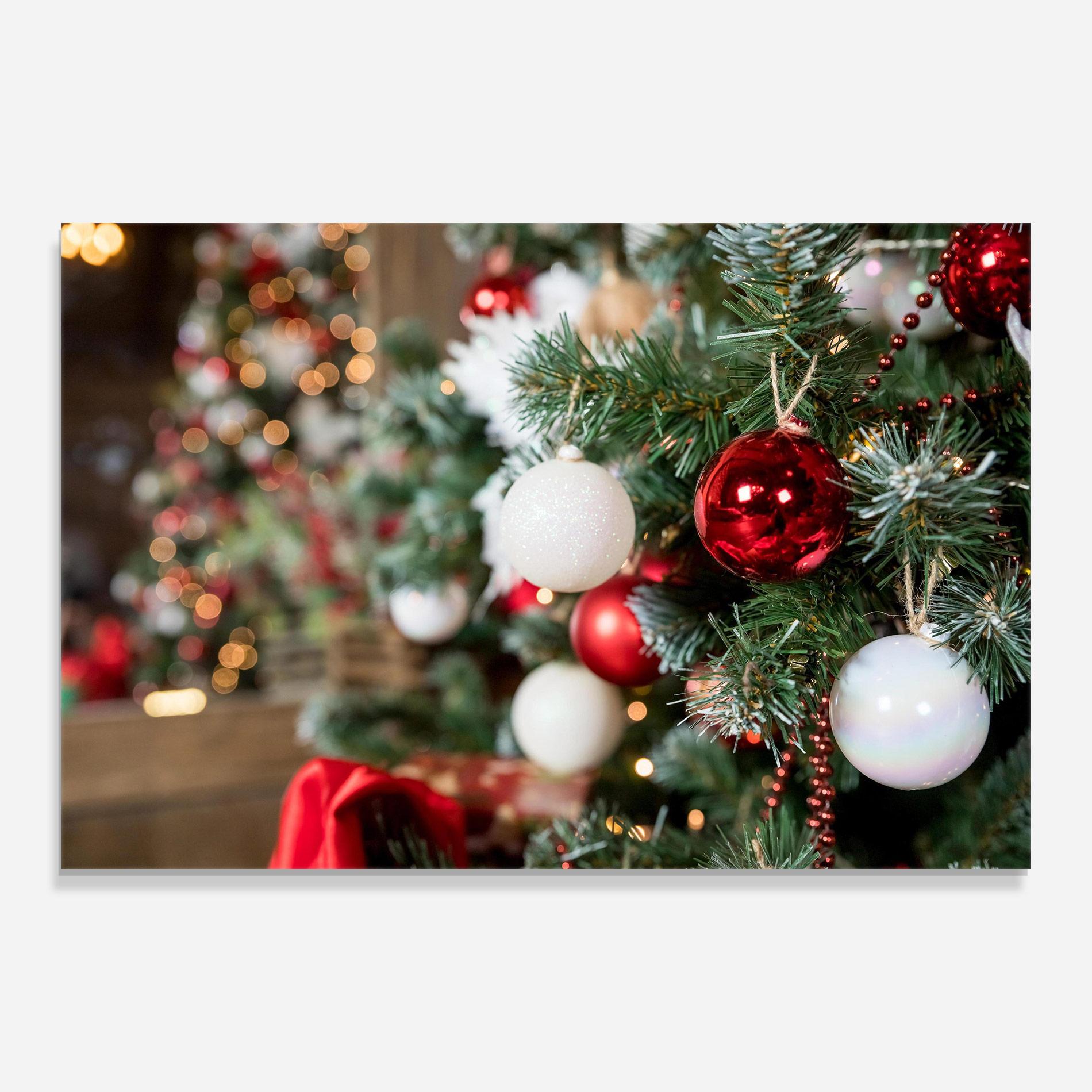 Tablou Sticla Magic Christmas Home mockup 0