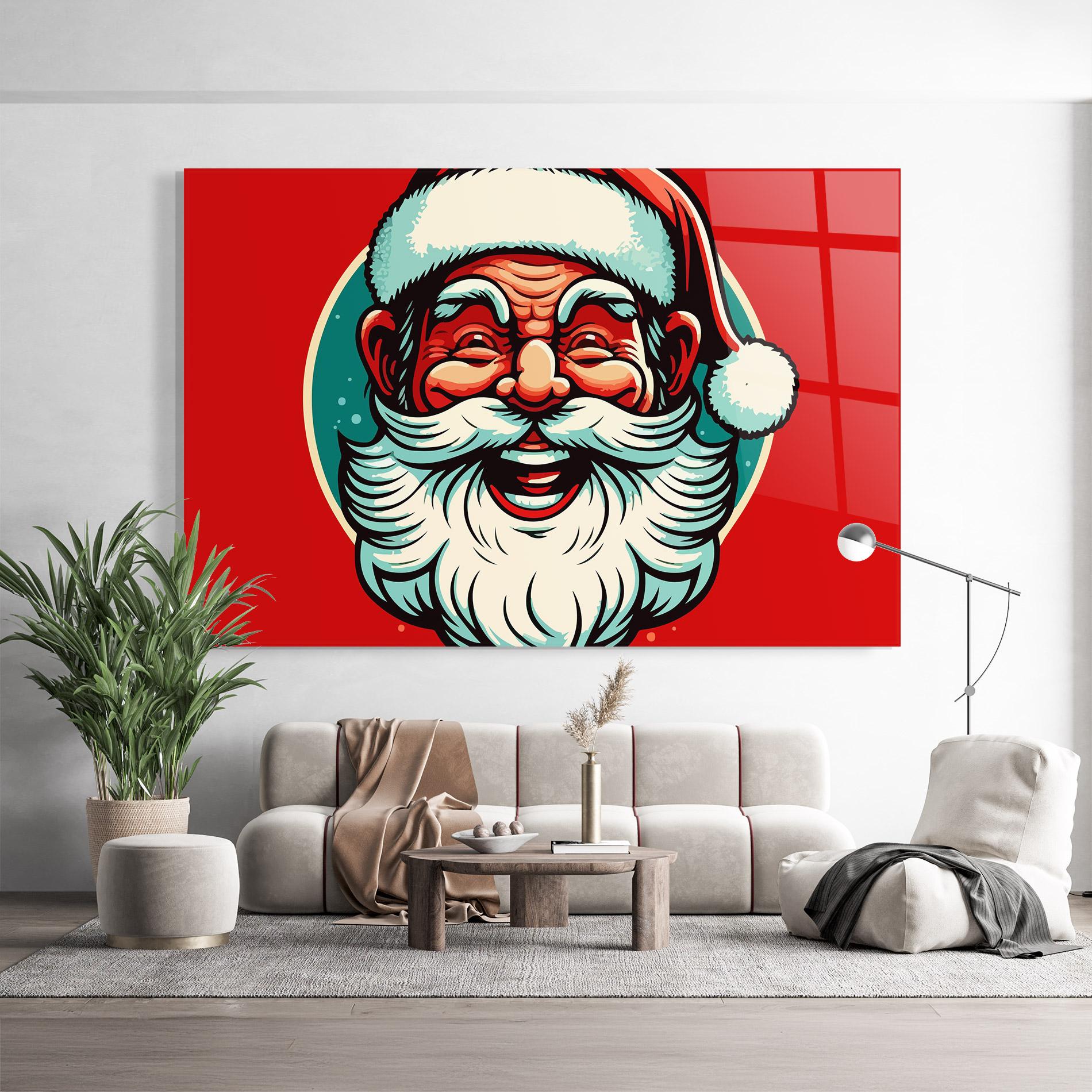 Tablou Sticla Crazy Smile mockup 9