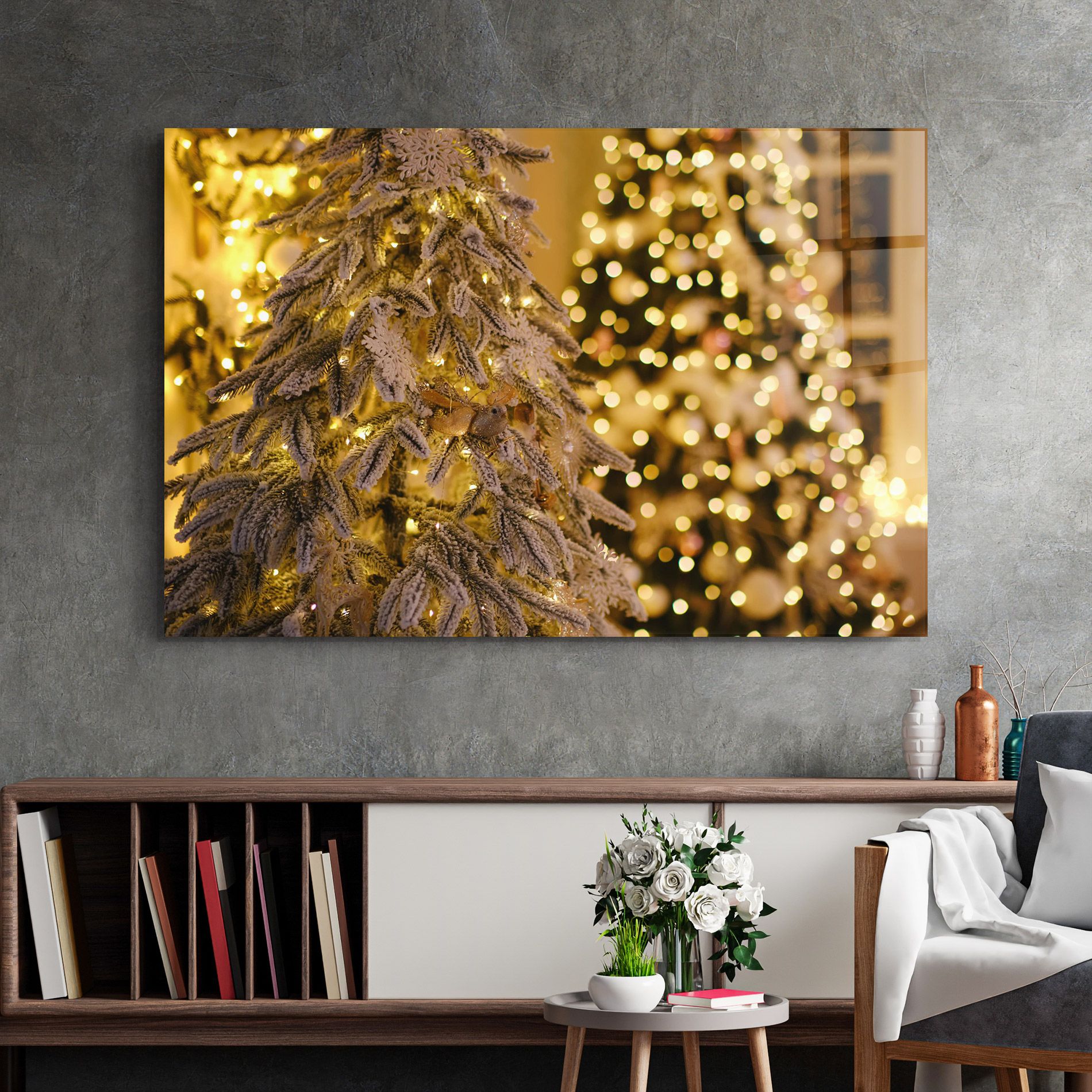 Beautiful Christmas Lights mockup 2