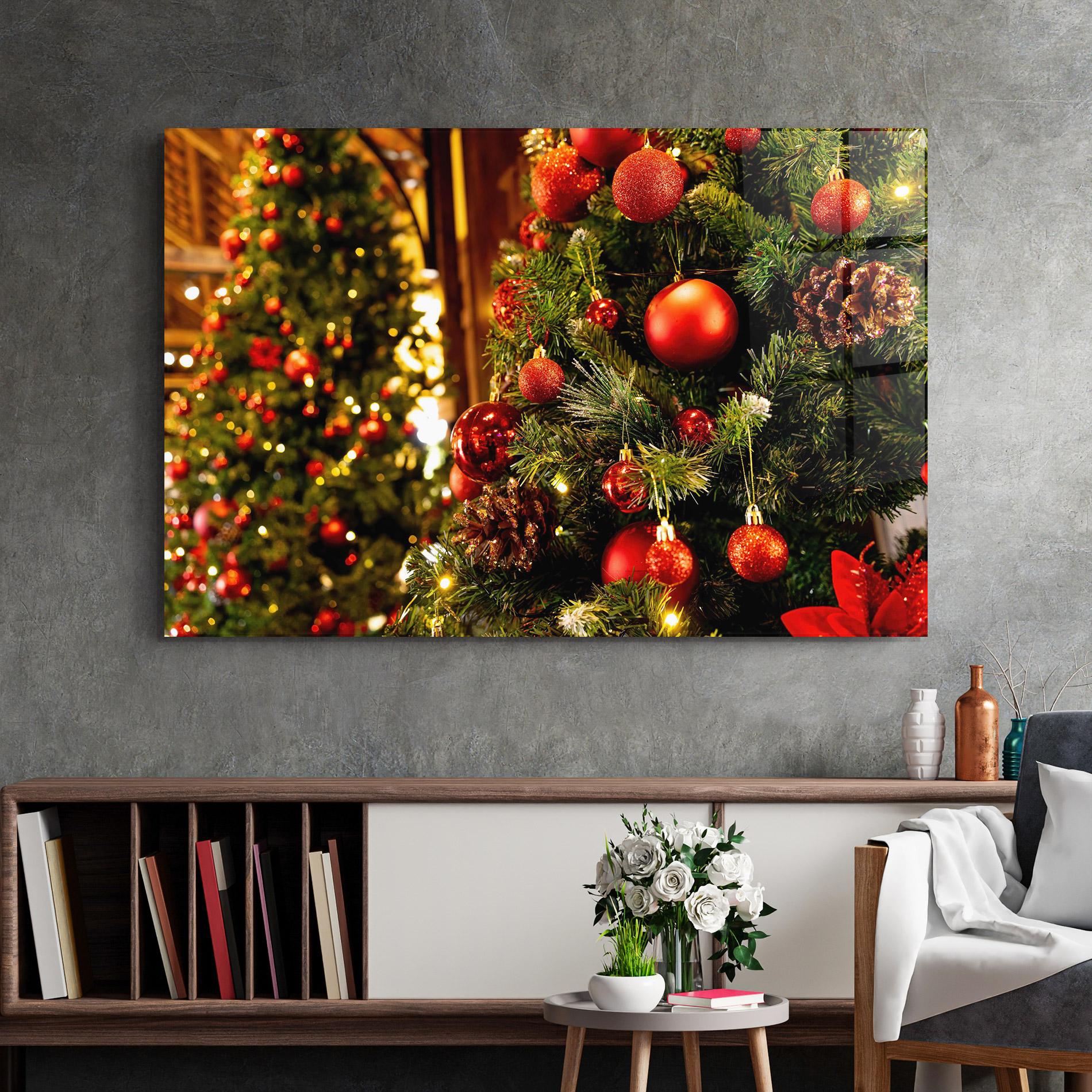 Tablou Sticla Christmas Concept mockup 2