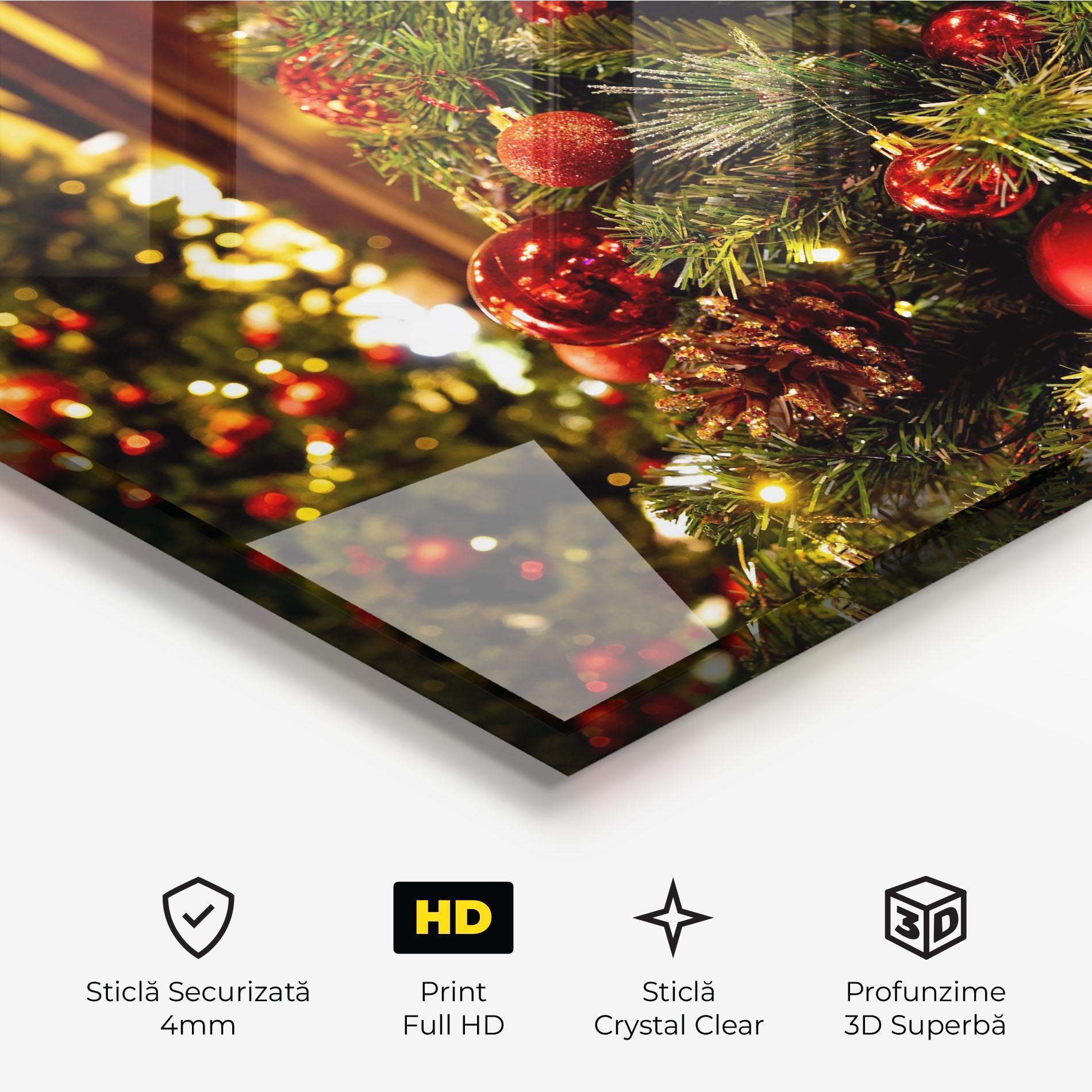 Tablou Sticla Christmas Concept mockup 3