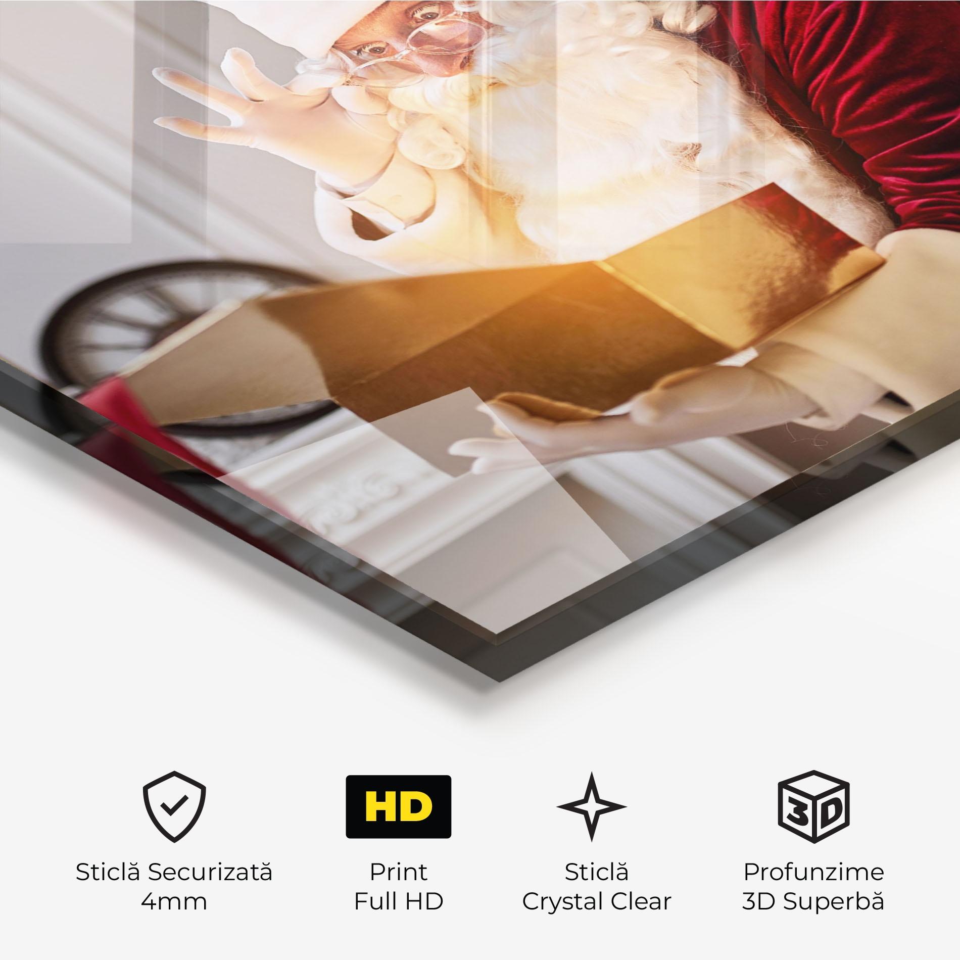 Tablou Sticla Magical Glowing Gift mockup 3