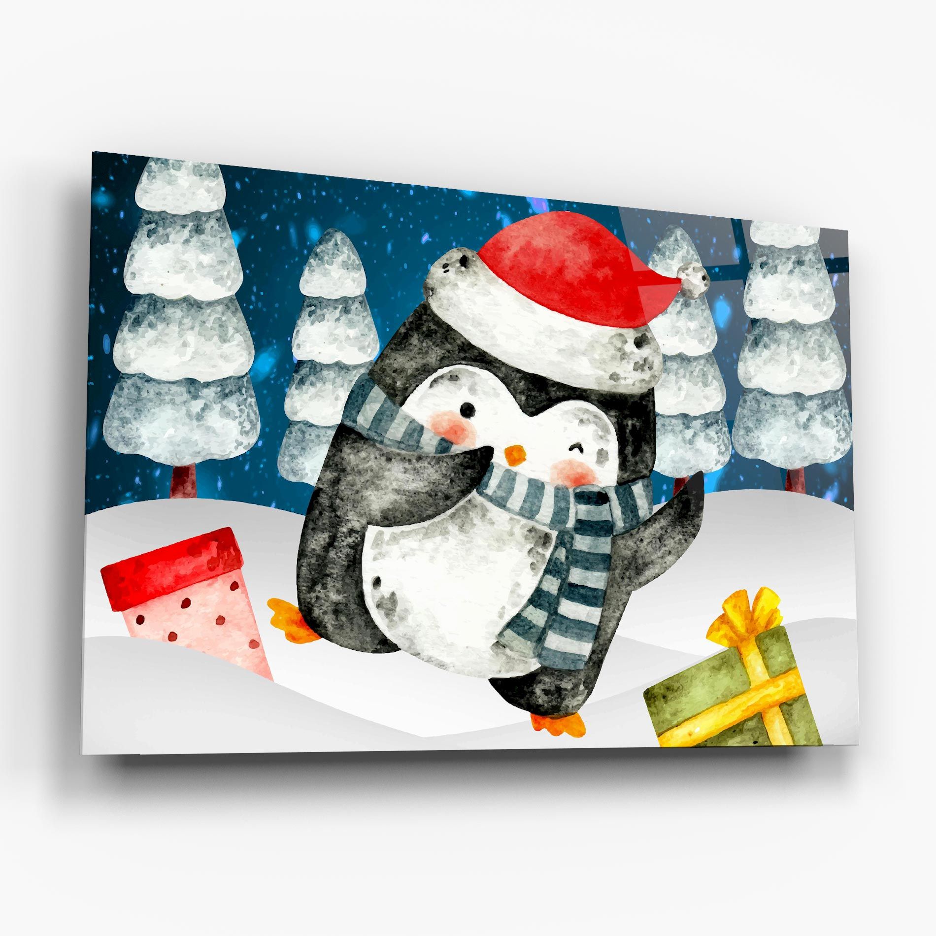 Blue Pinguin mockup 6