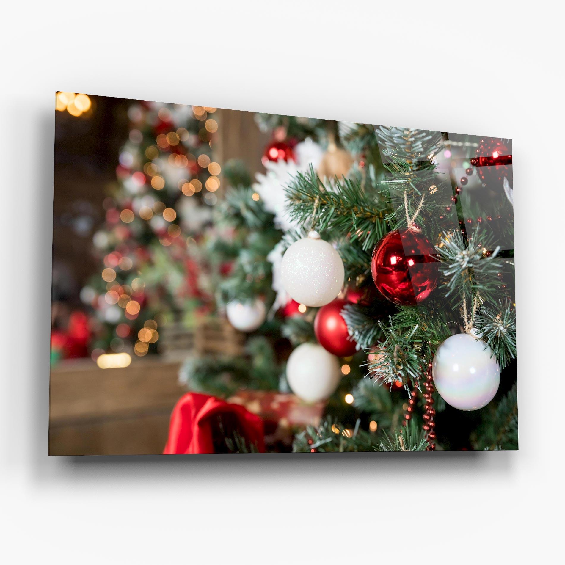 Tablou Sticla Magic Christmas Home mockup 6